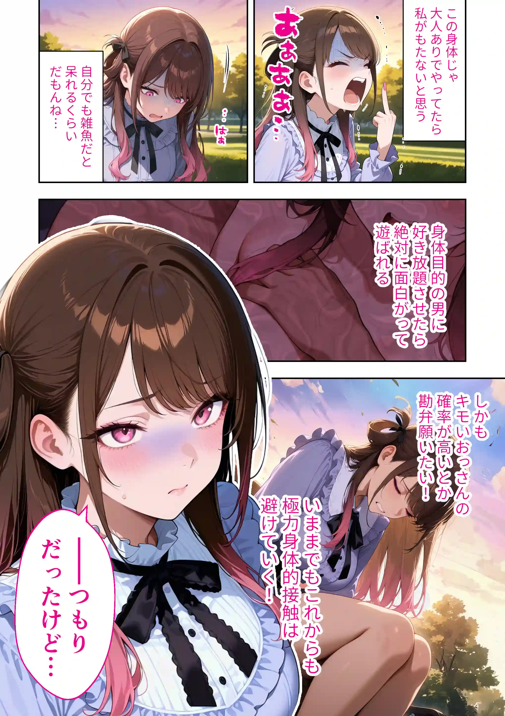 雑魚まんパパ活女子大生はセックスが下手なおじとマッチングしたい！？ - 014