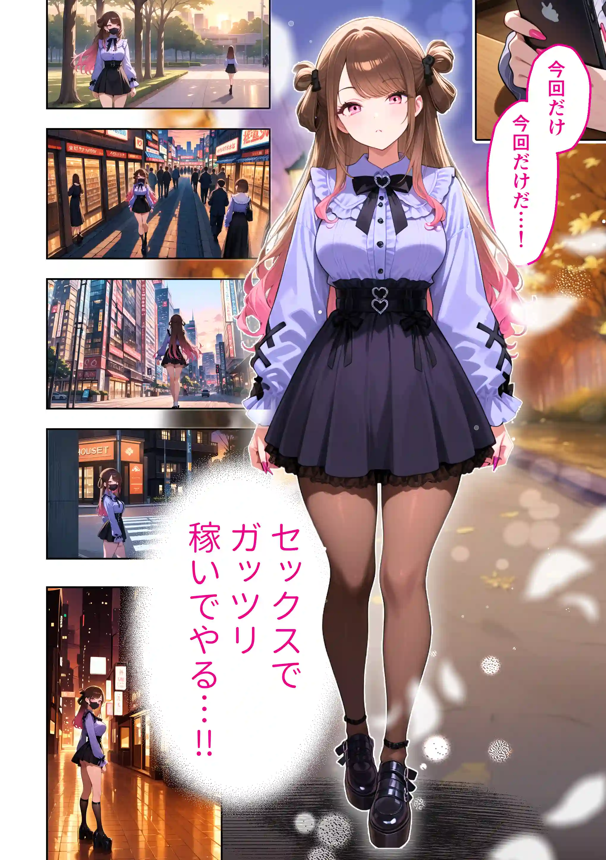 雑魚まんパパ活女子大生はセックスが下手なおじとマッチングしたい！？ - 021