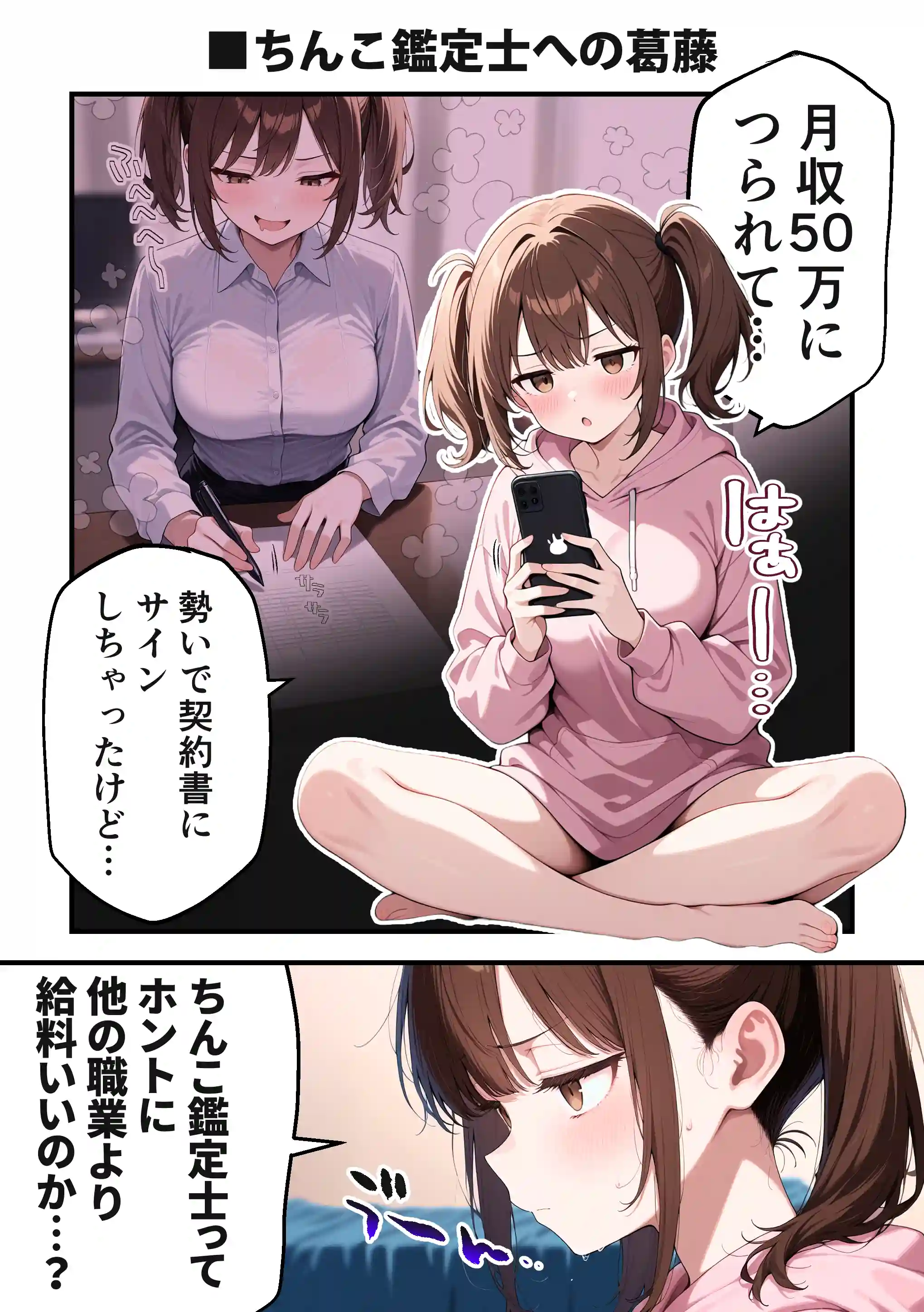 ちんこ鑑定士 〜 崎守チカ（22） の鑑定記録 〜 - 008