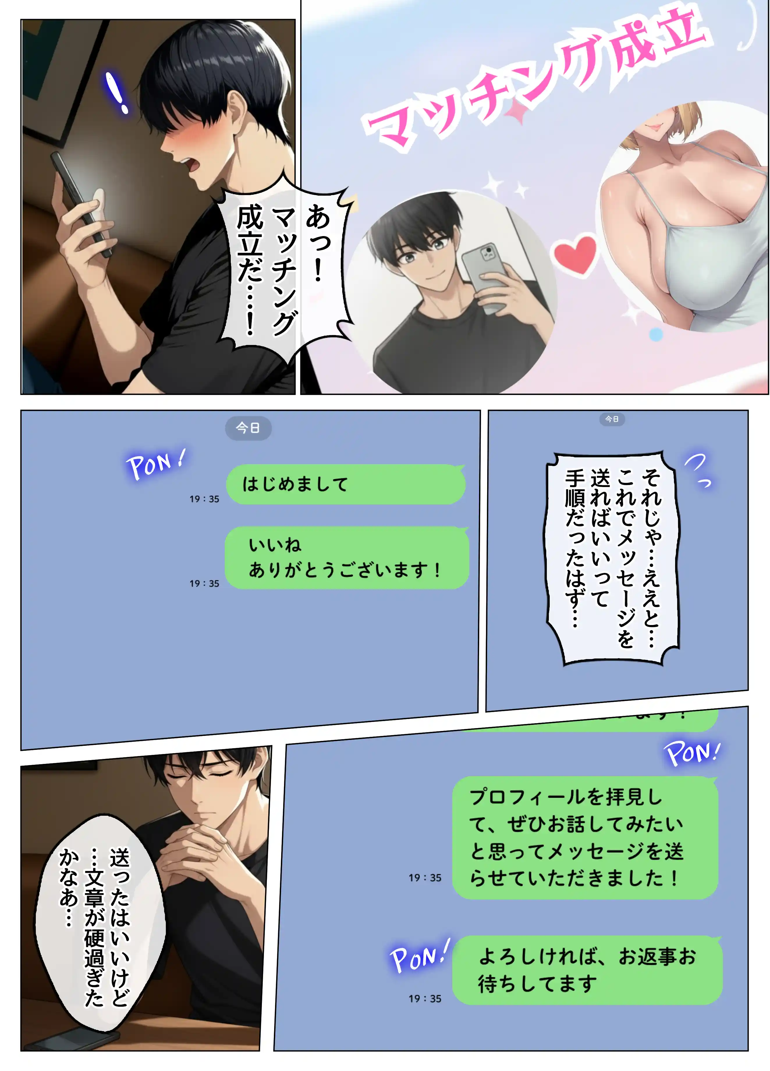 マッチングアプリで出会ったむちむち美女が、まさかの隣人で人妻だった件 - 010