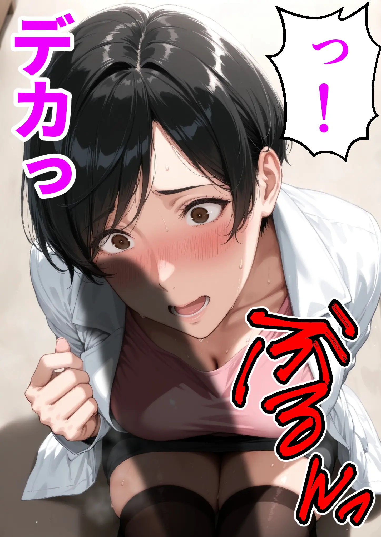 【精液が最強の美容薬の世界】 SSSレア精液で人生逆転！むちむち人妻女医の特別検診 - 036