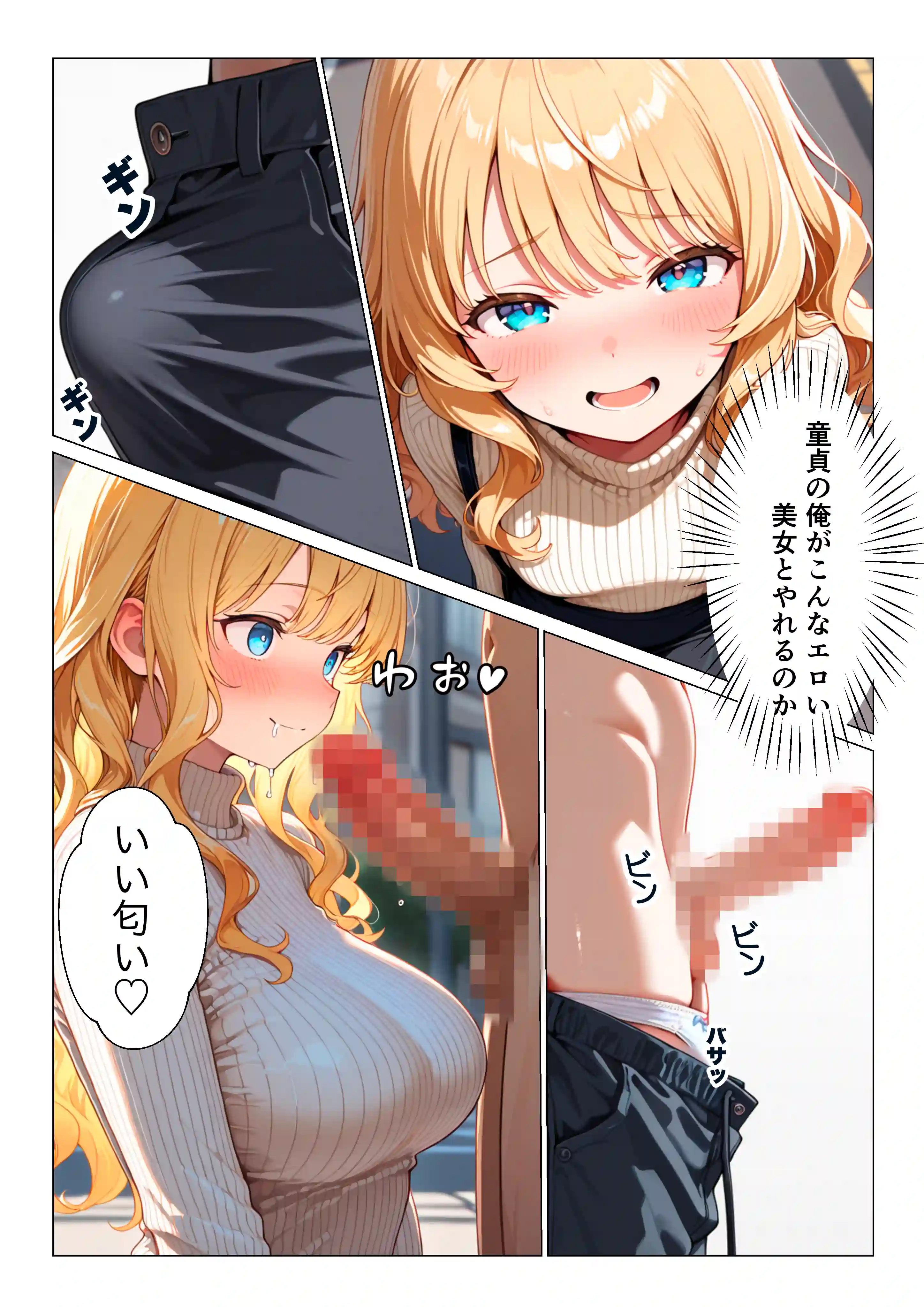 童貞男が異世界転生したら男1人しかいなくて無双した話 - 014