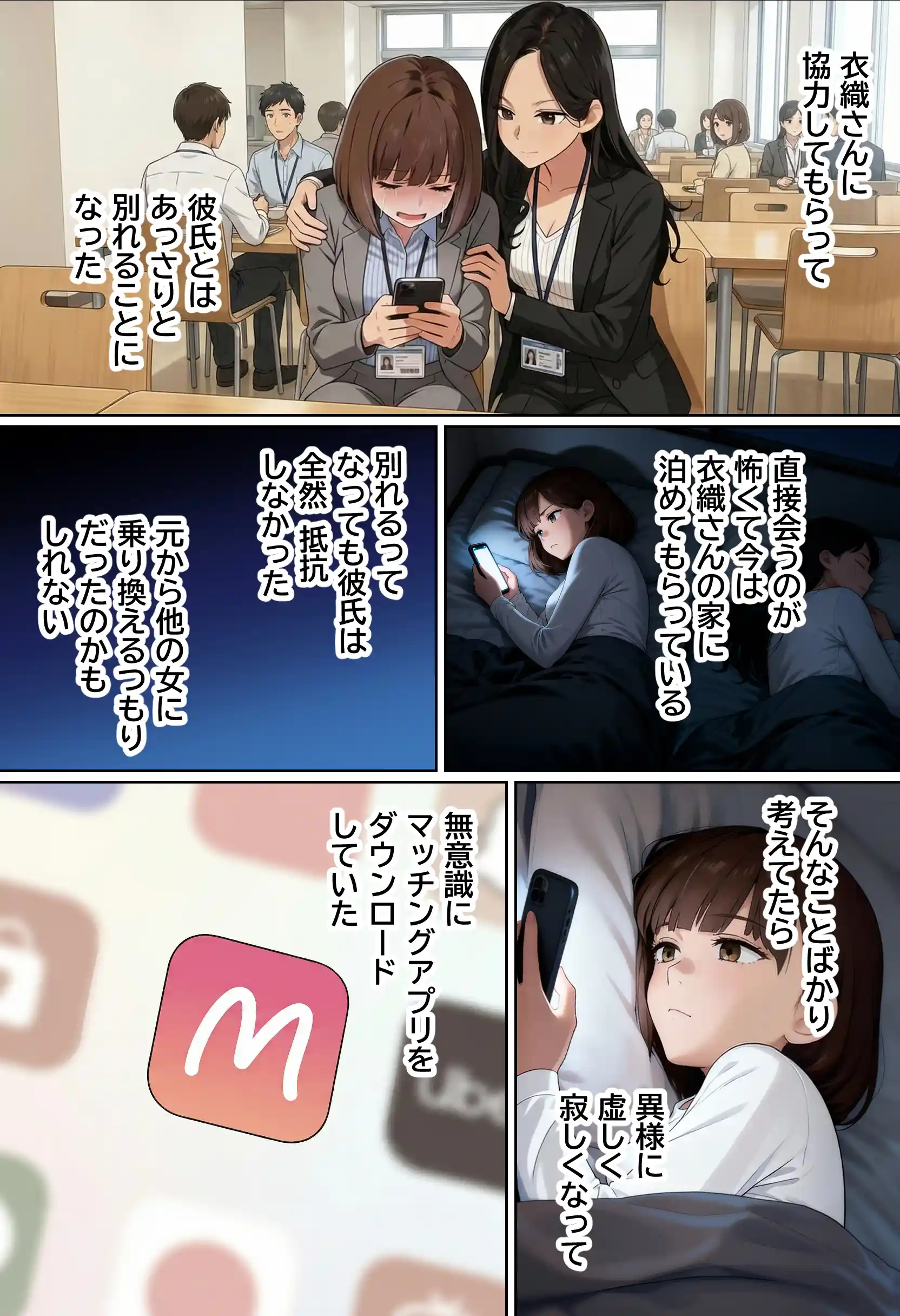 【実話】都合のいい女だったOL（23）がモラハラ彼氏から卒業して、マチアプで本命男を掴むまでwww - 022