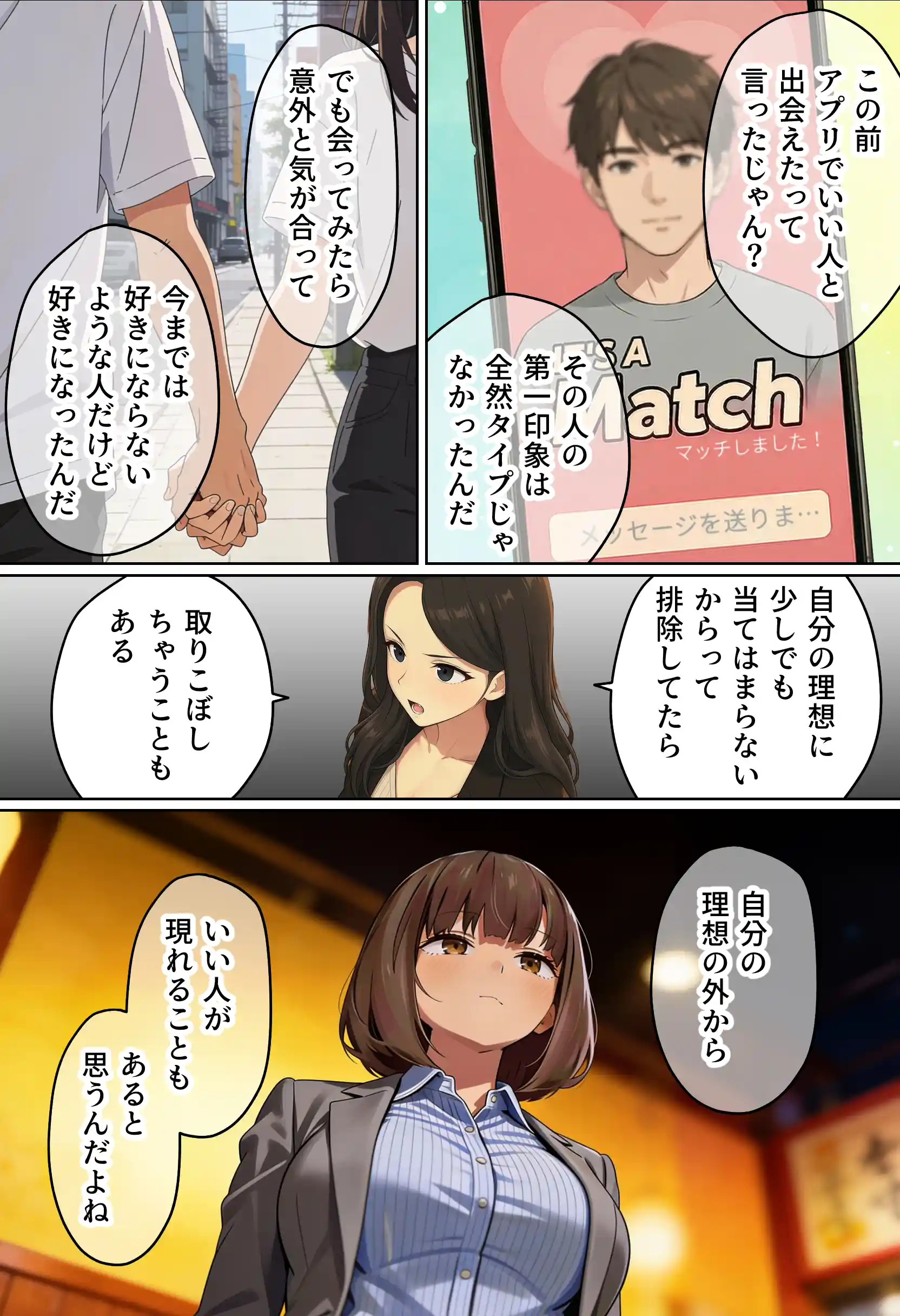 【実話】都合のいい女だったOL（23）がモラハラ彼氏から卒業して、マチアプで本命男を掴むまでwww - 038