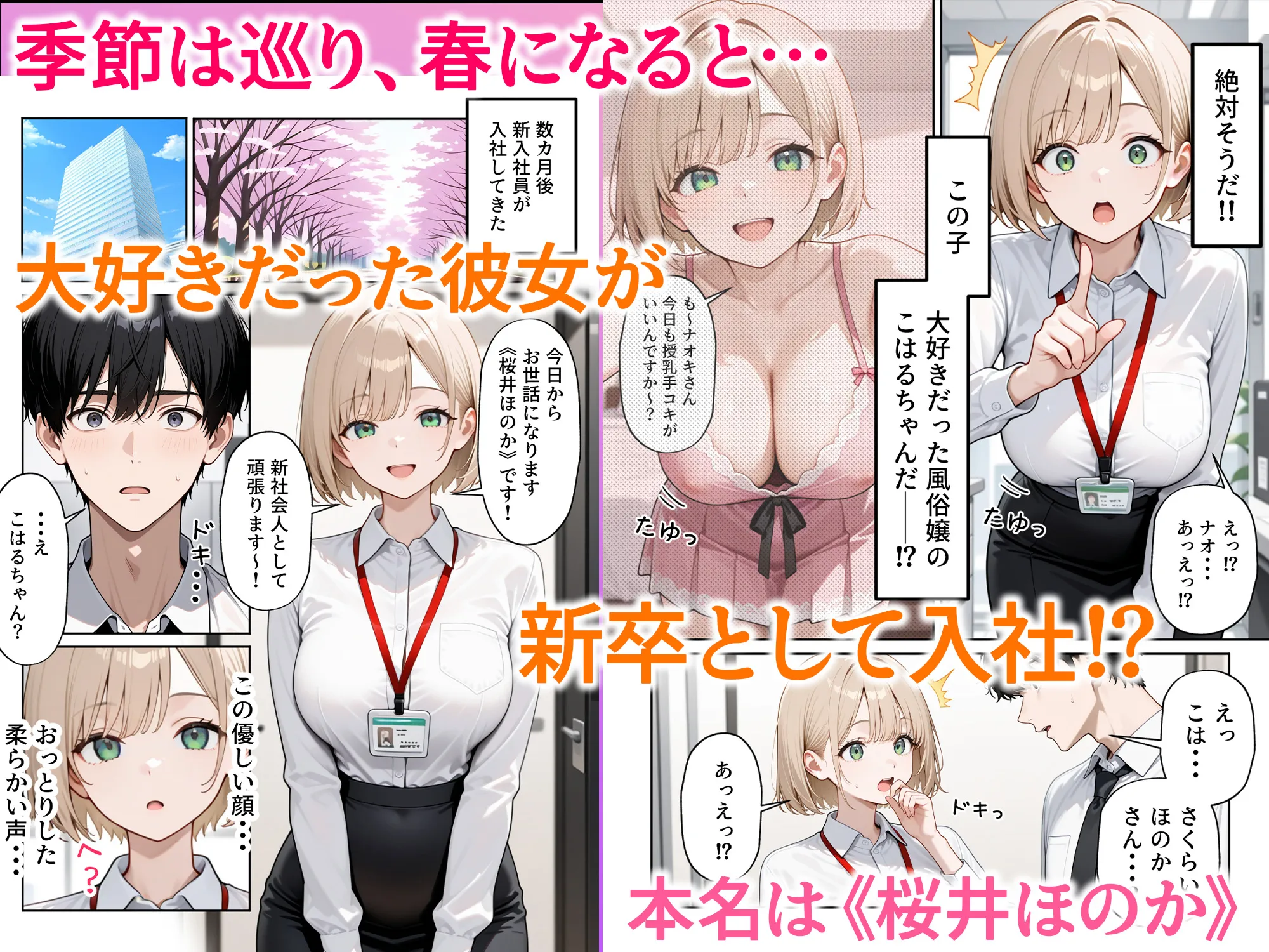 大好きな風俗嬢が新卒OLとして俺の部下になった話 - 005