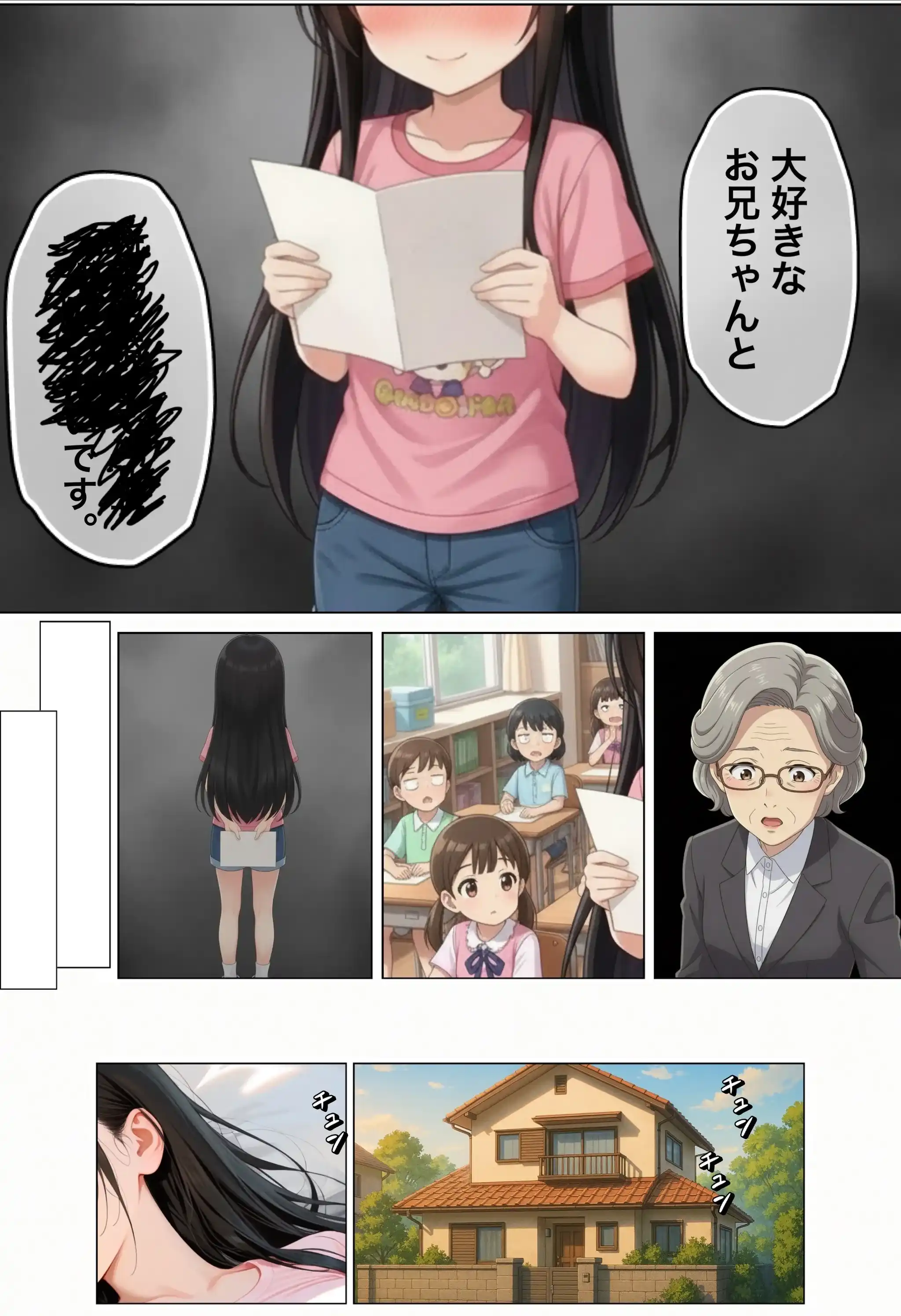 俺を好きすぎる妹がベロキス中出し懇願してくるので精液まみれにして孕ませてしまった話 - 005