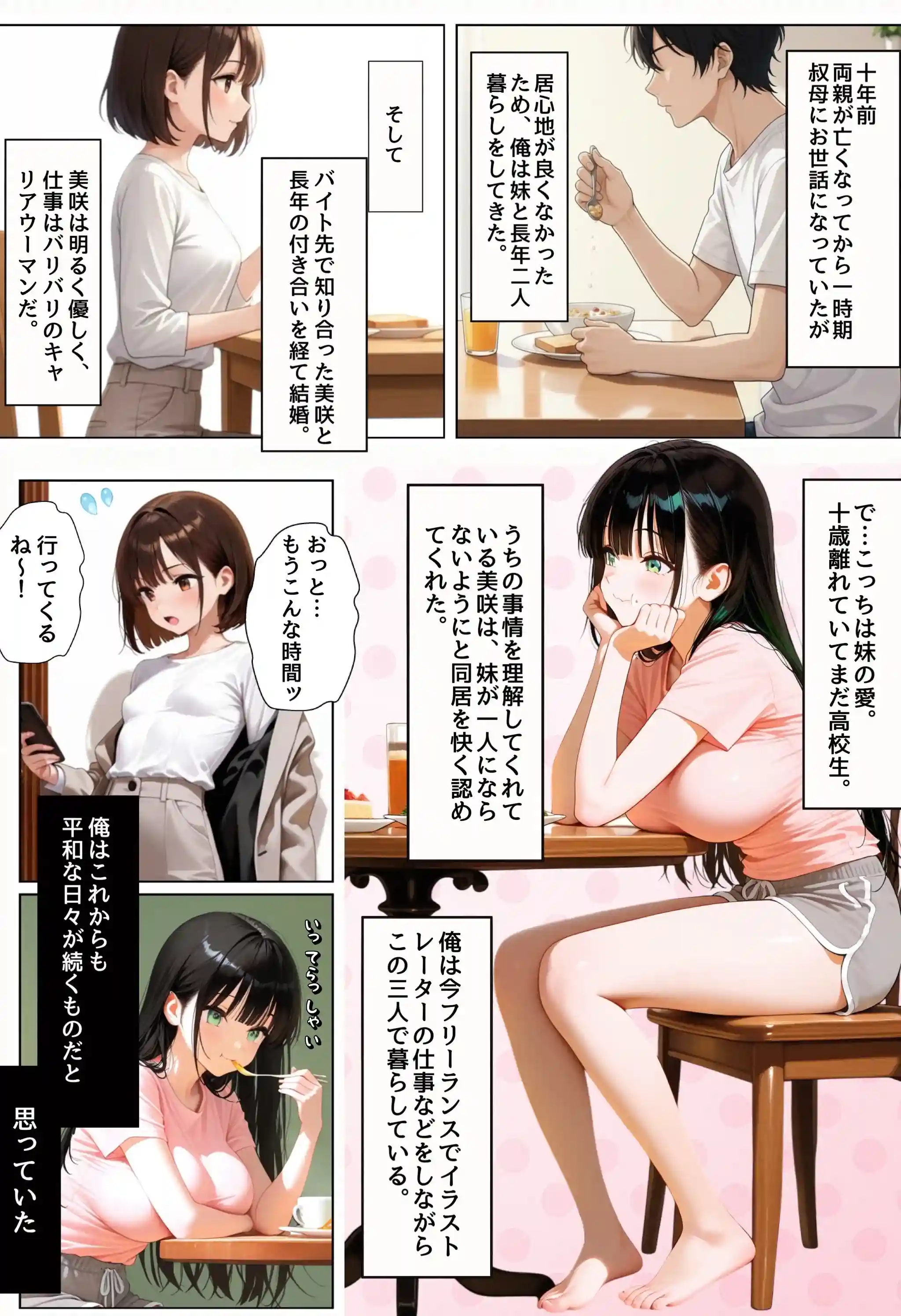 俺を好きすぎる妹がベロキス中出し懇願してくるので精液まみれにして孕ませてしまった話 - 008