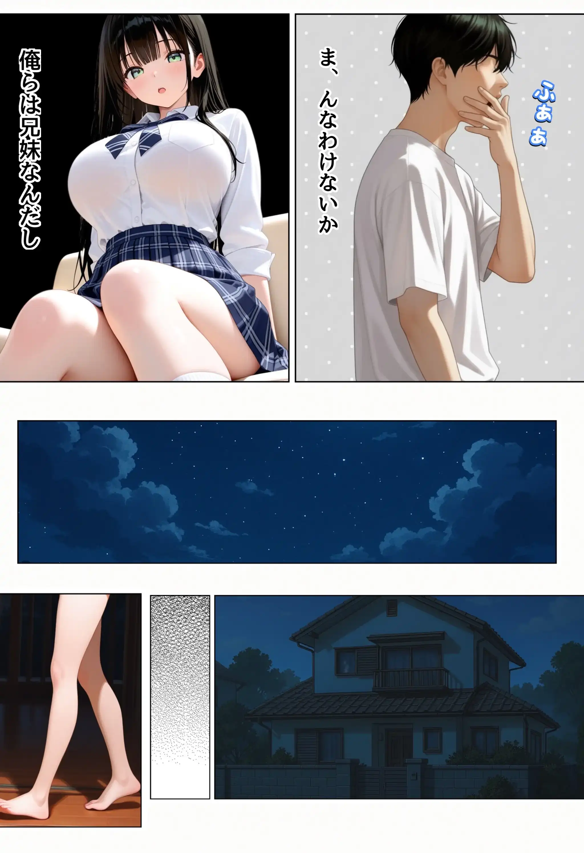 俺を好きすぎる妹がベロキス中出し懇願してくるので精液まみれにして孕ませてしまった話 - 017