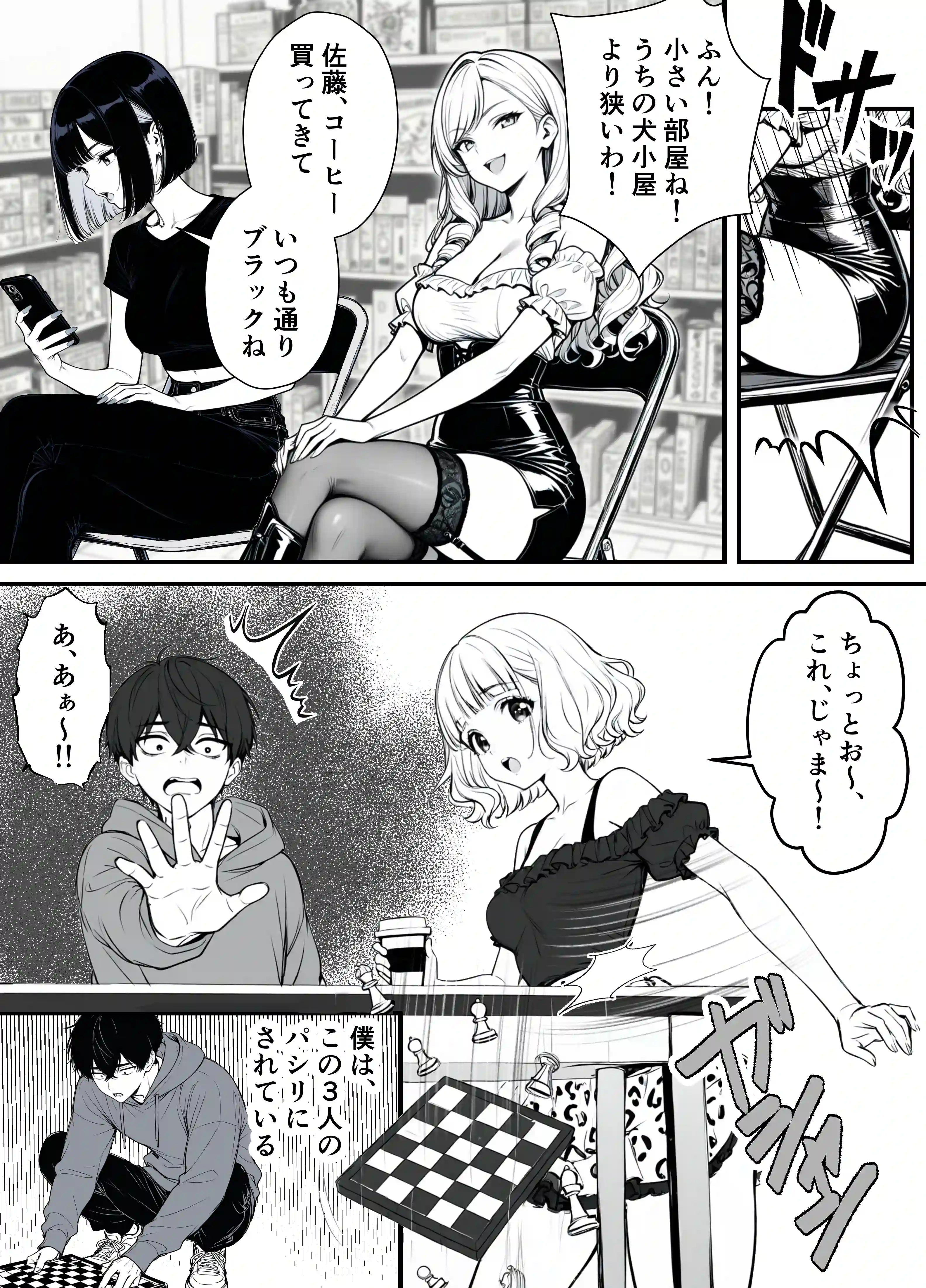 命令には逆らえない！？えちえちリアル人生すごろくでいじめっ子ギャルたちを成敗っ！！ - 004