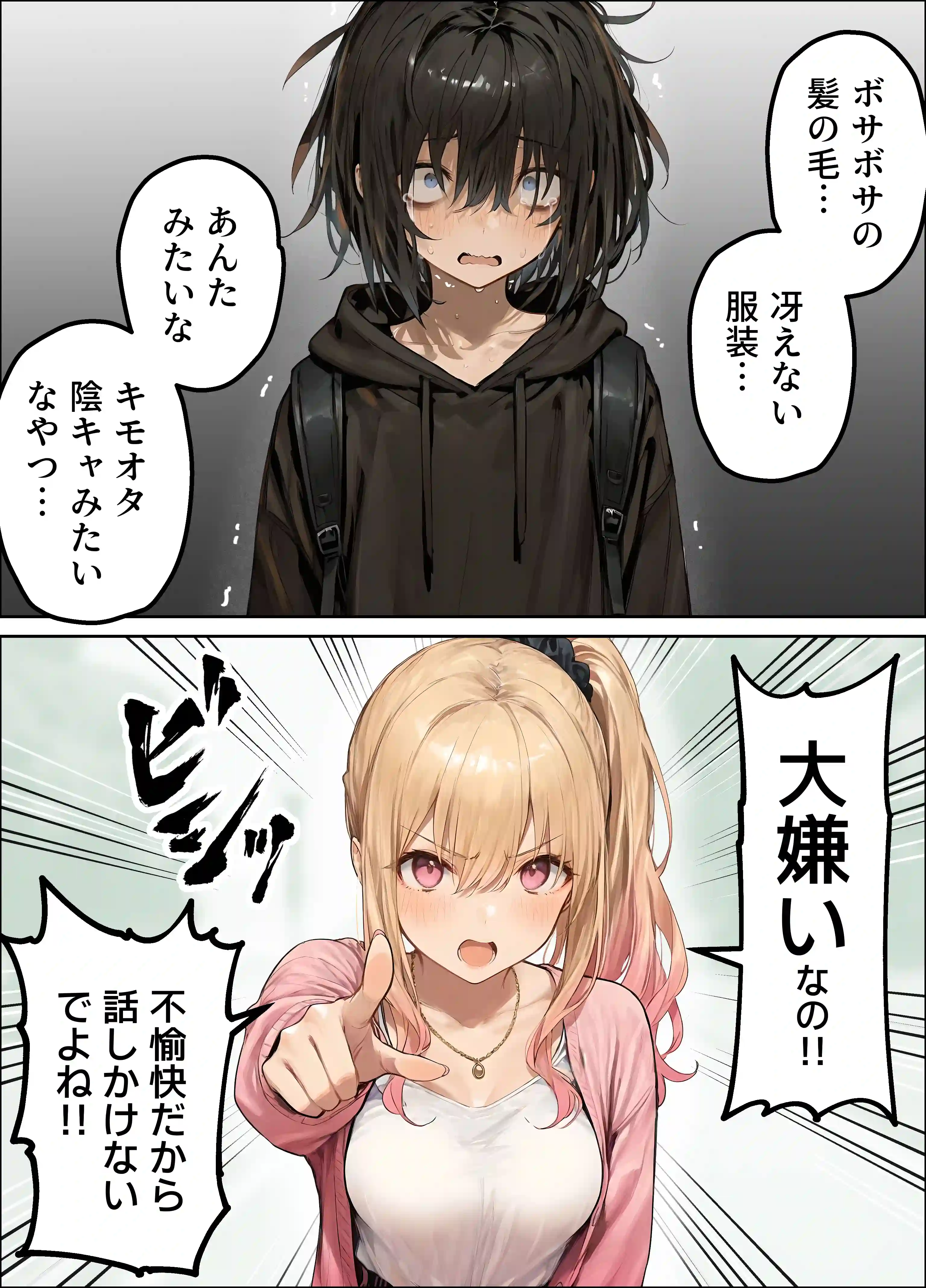 パパ活ホスト貢ぎギャル、陰キャ幼馴染に100万円で買収され巨根ちんぽにメス堕ちする - 009