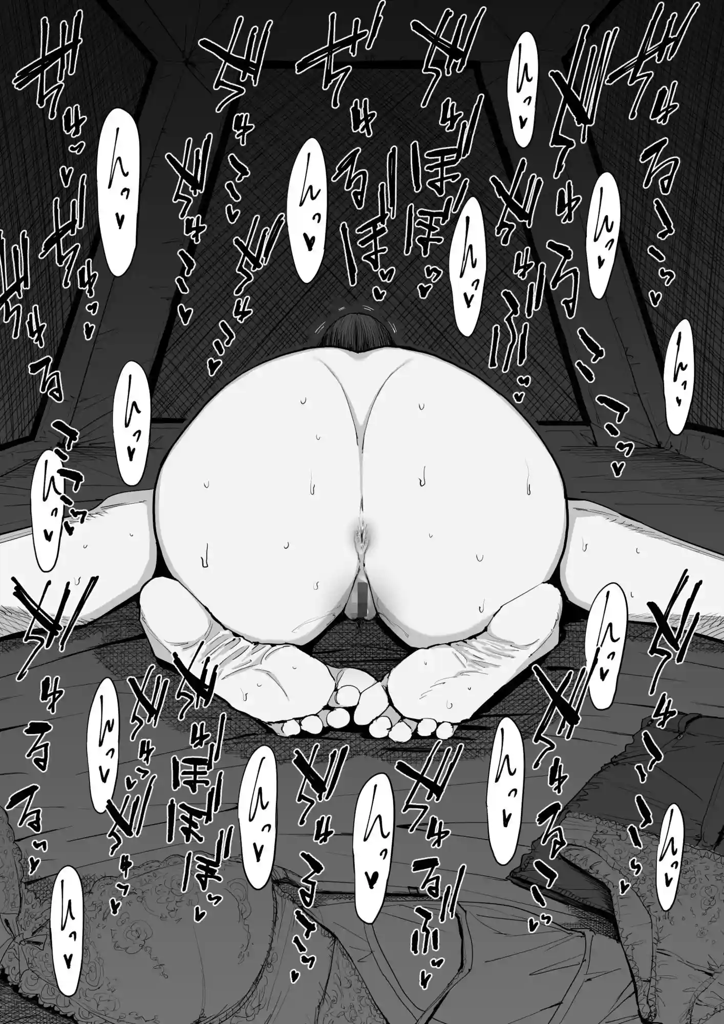 でっかい尻の人妻と朝までヤりまくった話 - 006