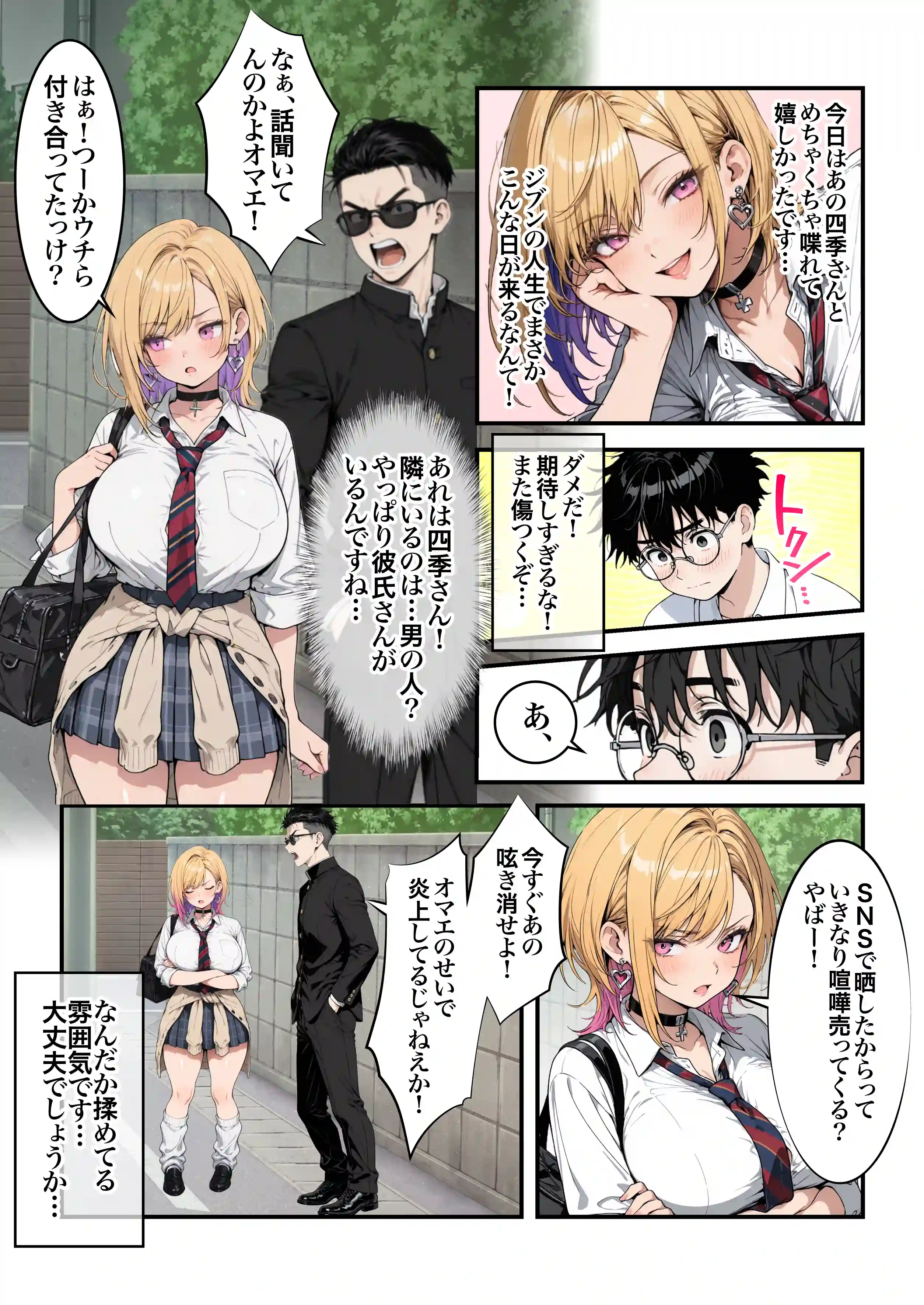 オタクに優しいギャルの四季さんとアオハルエッチしよ - 020