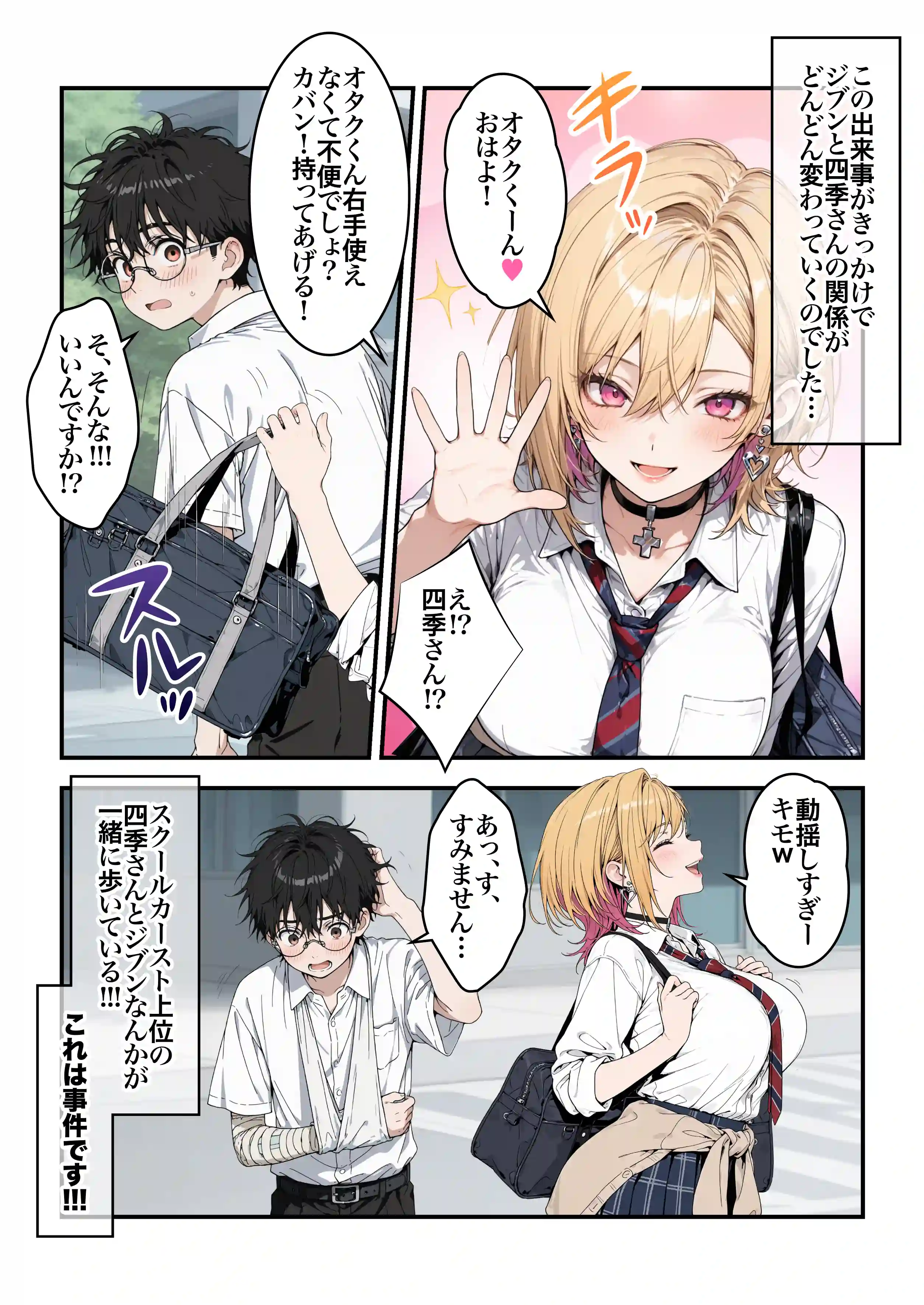 オタクに優しいギャルの四季さんとアオハルエッチしよ - 027