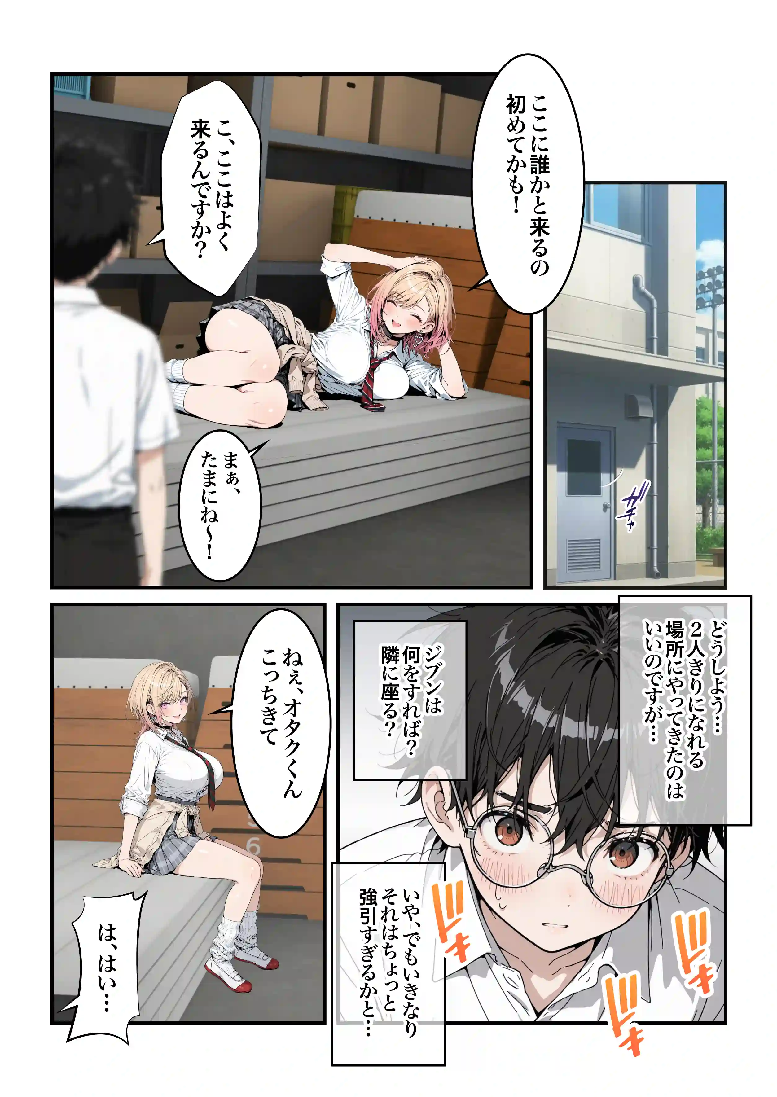 オタクに優しいギャルの四季さんとアオハルエッチしよ - 048