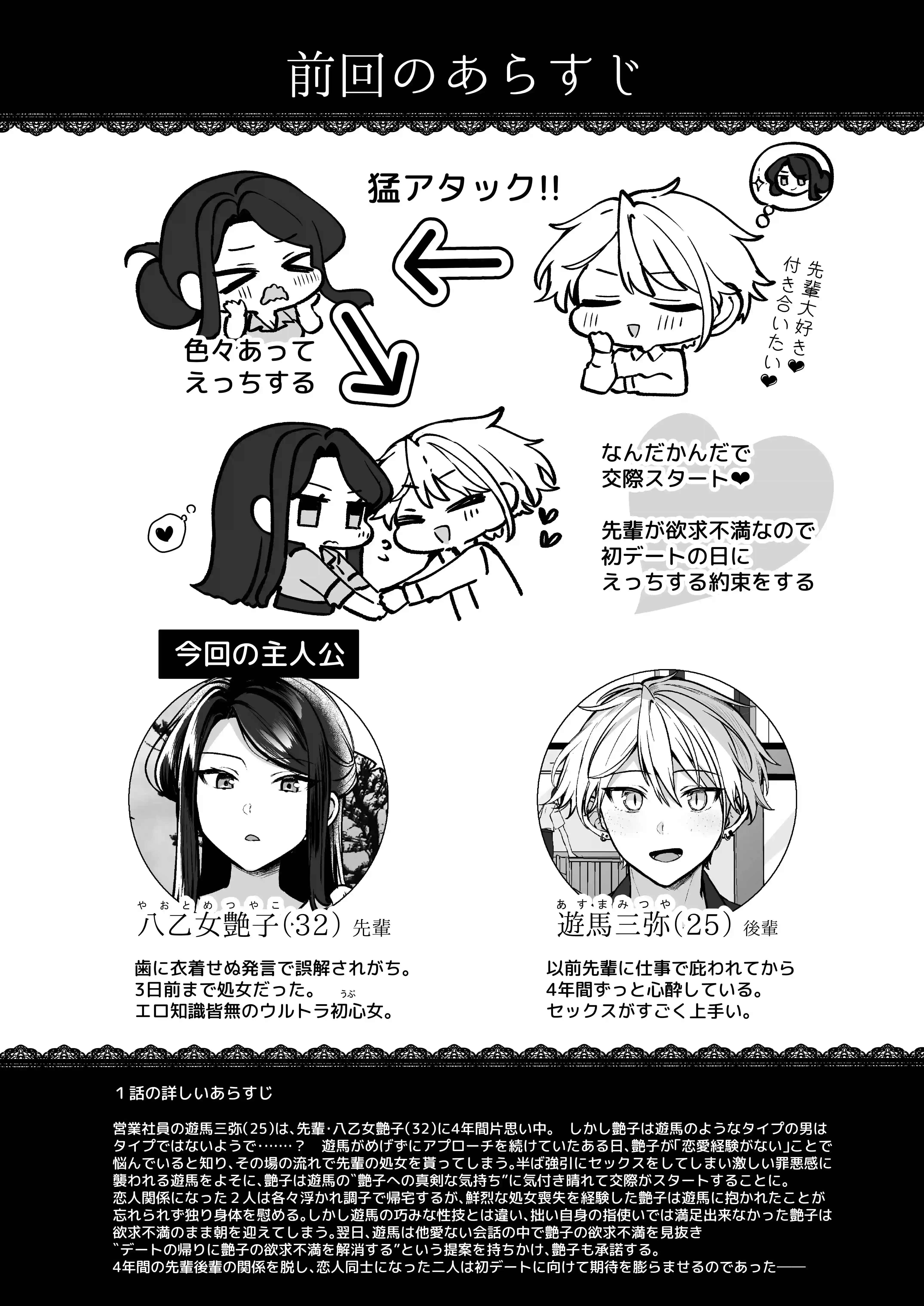 デカ女上司と元チャラ男の後輩くん#2 かくしごと×初デート - 007