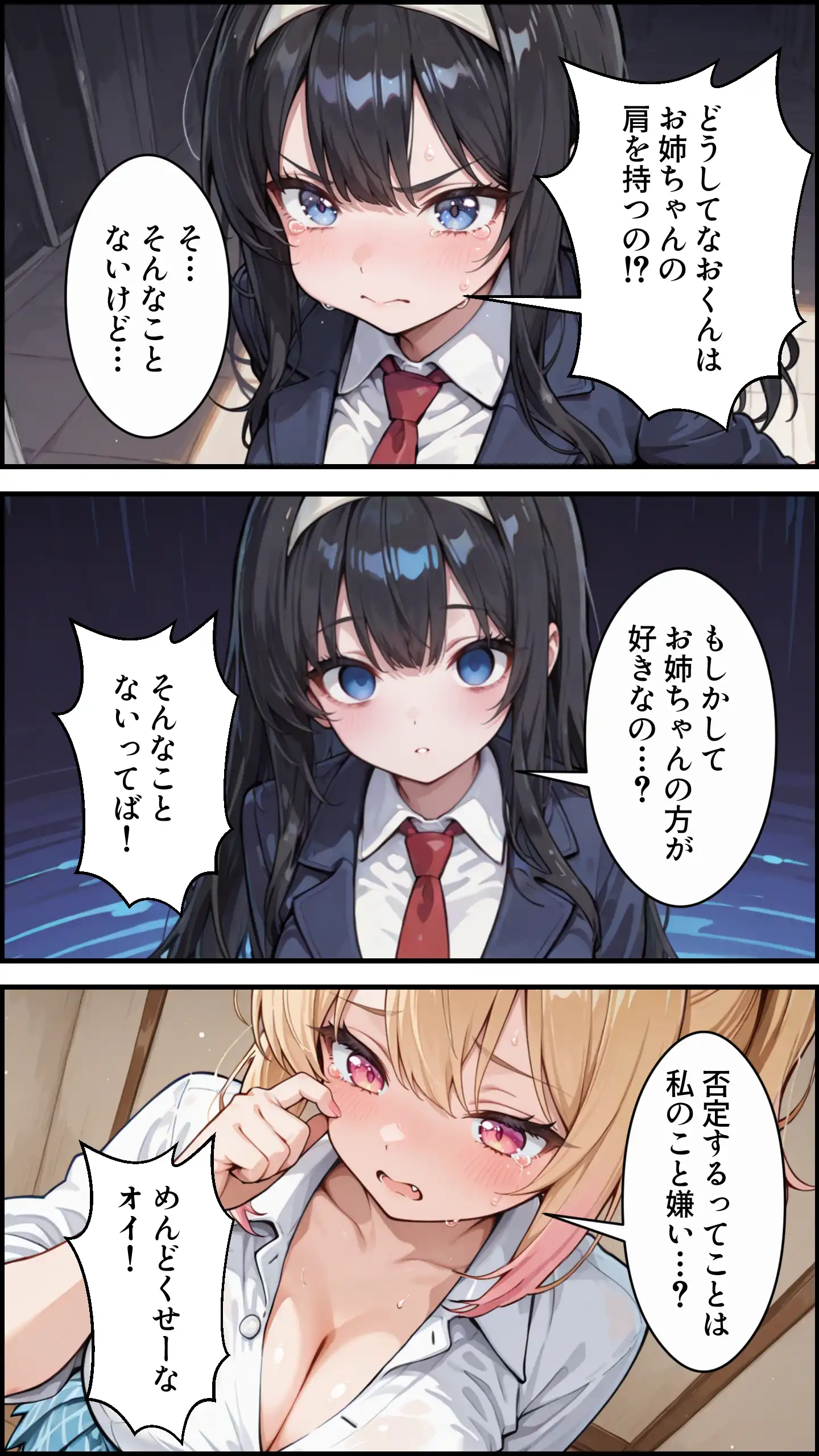 俺の彼女と彼女の姉が全力で搾り取ろうとする話 - 018