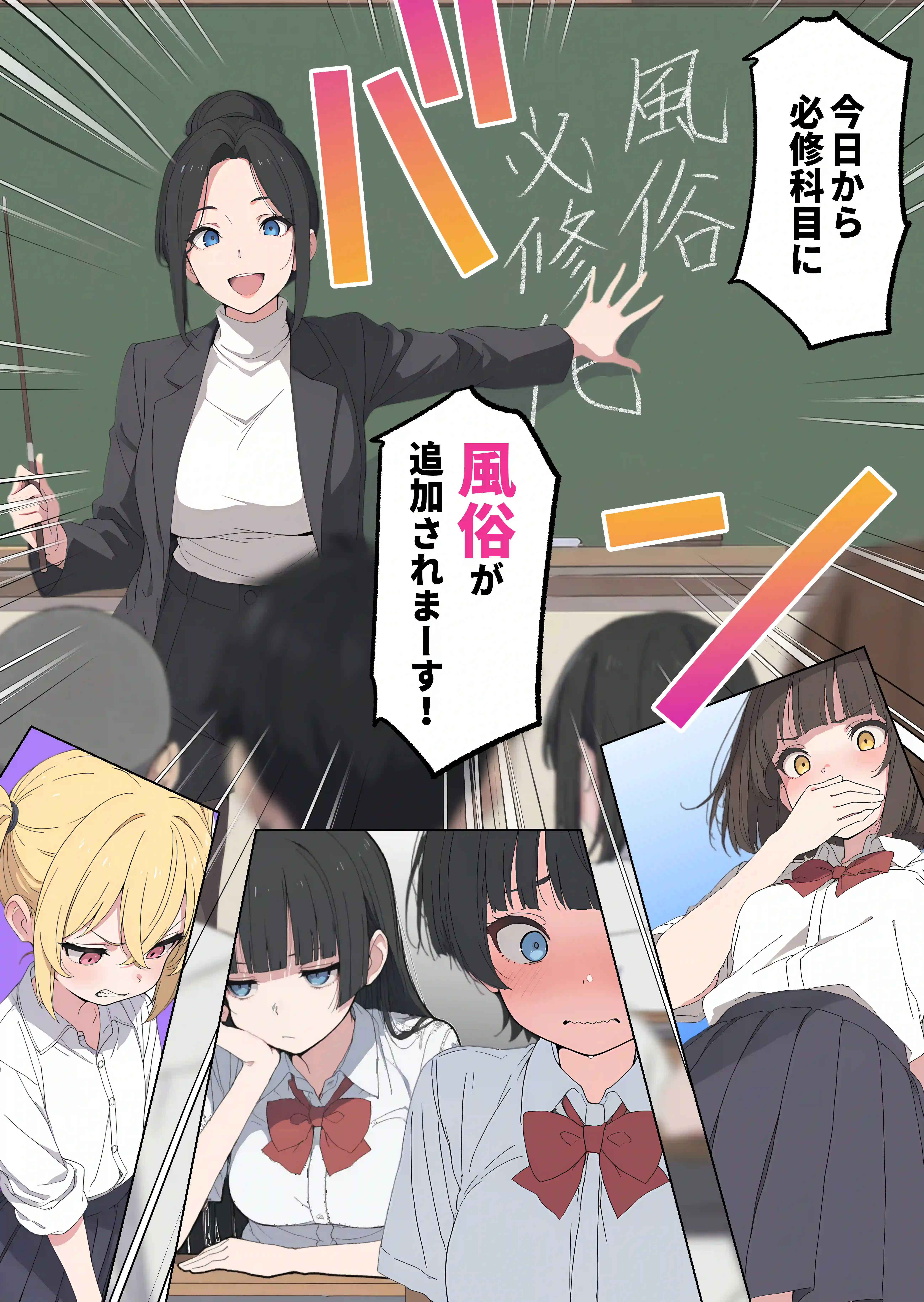 今日から必修科目に’風俗’が追加されまーす - 002