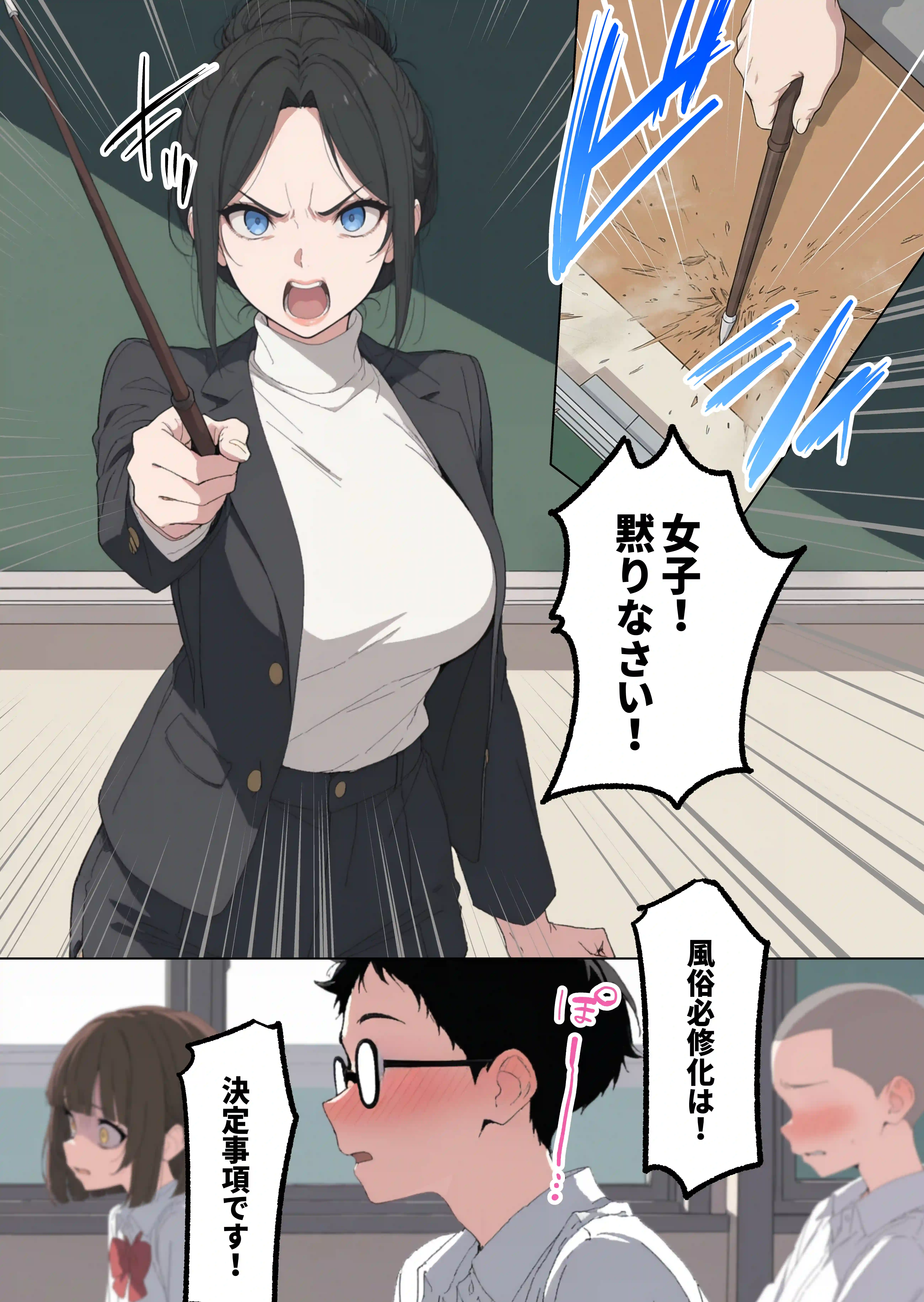 今日から必修科目に’風俗’が追加されまーす - 004