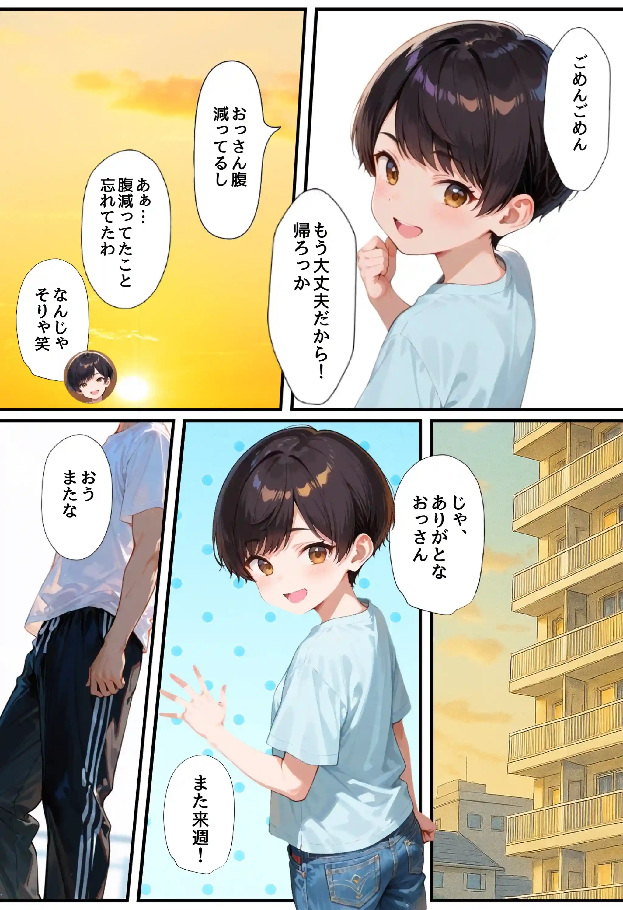 少年だと思っていた近所のガ〇が実は少女だったので処女卒させてメスを開花させる話 - 015