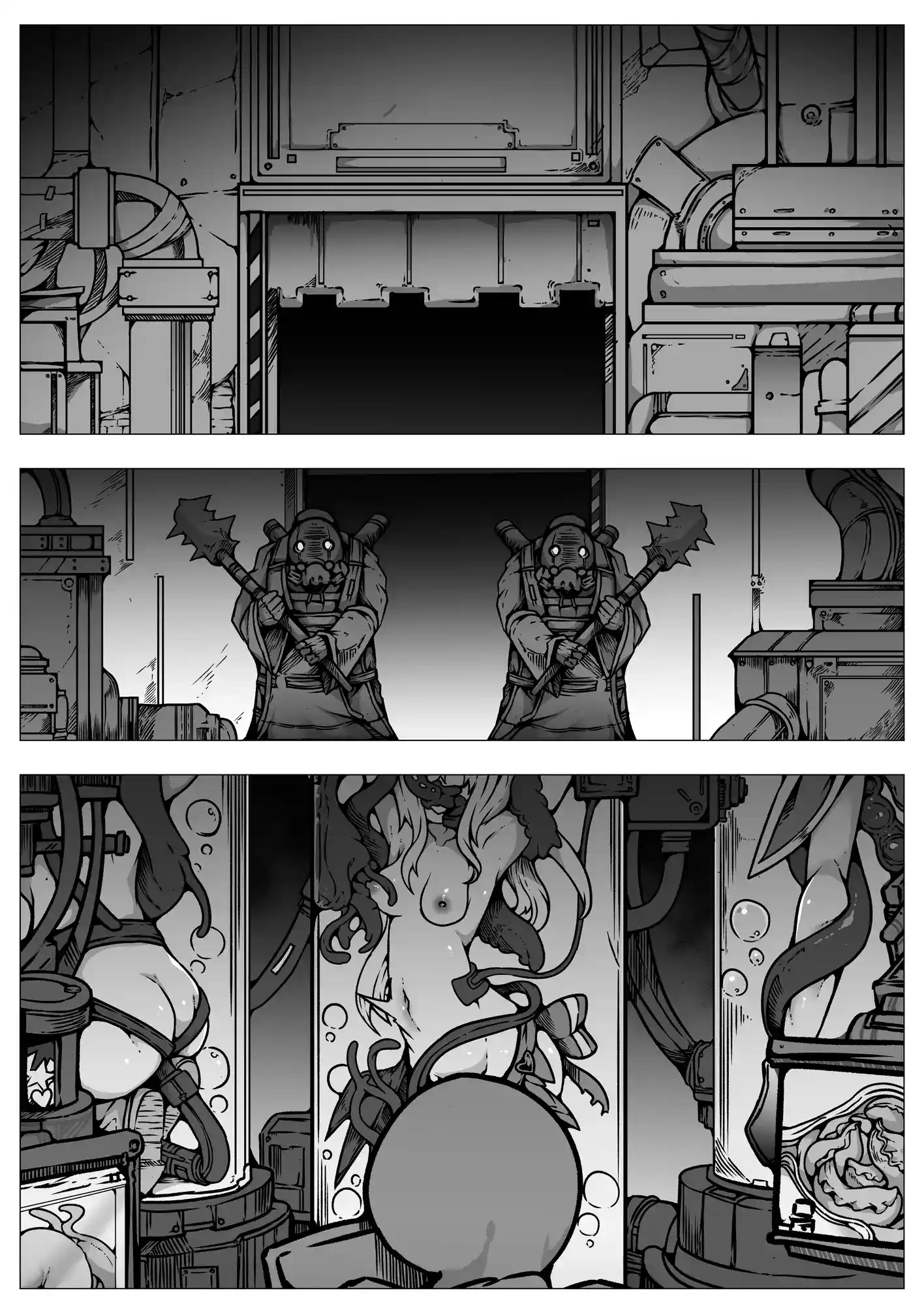 敗北‼凌○‼魔法少女たち‼捕らえたメスは大切な性奴○です - 010