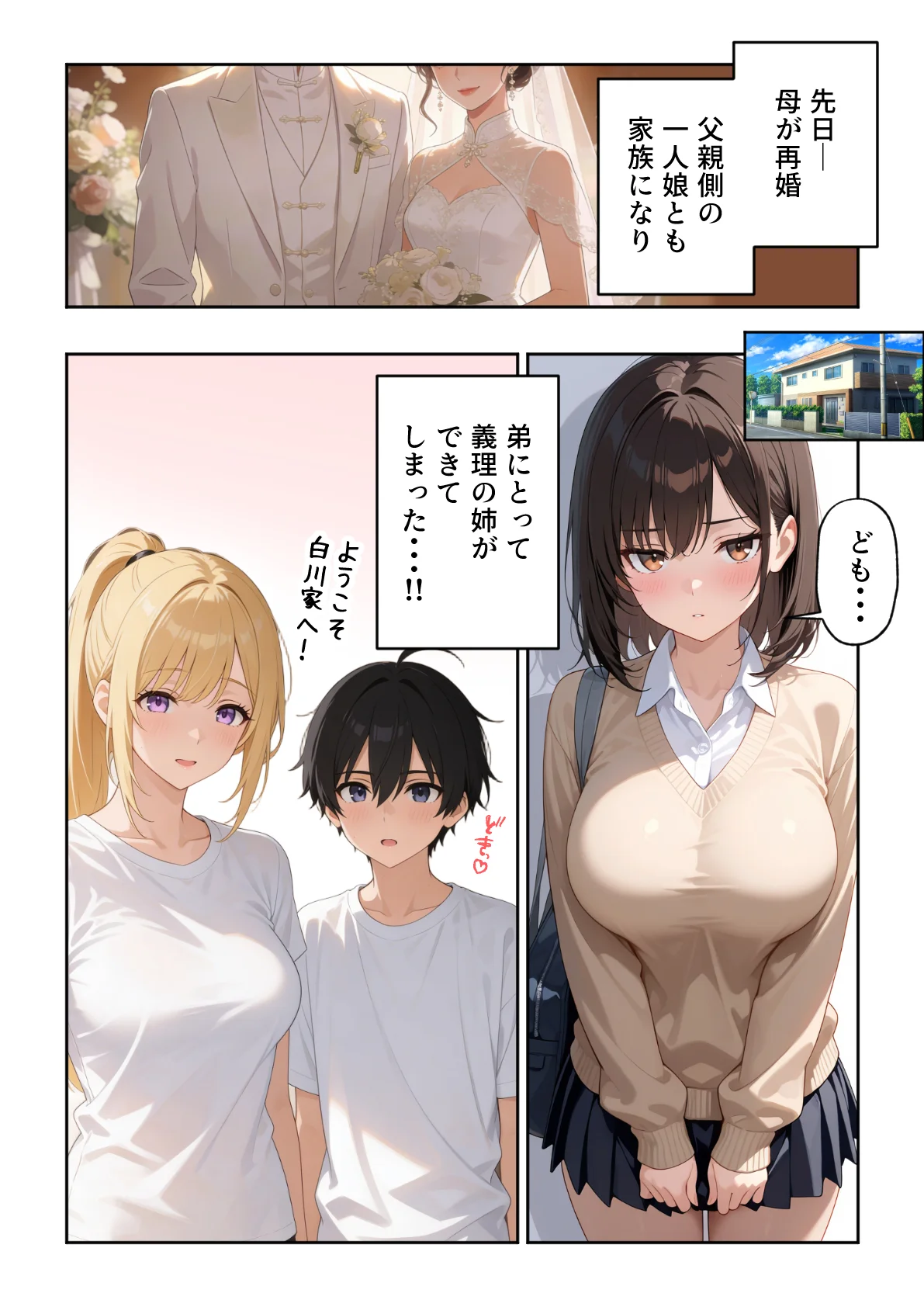 姉えっち ダウナー義姉に脅され…ブラコン姉に襲われる話 - 005