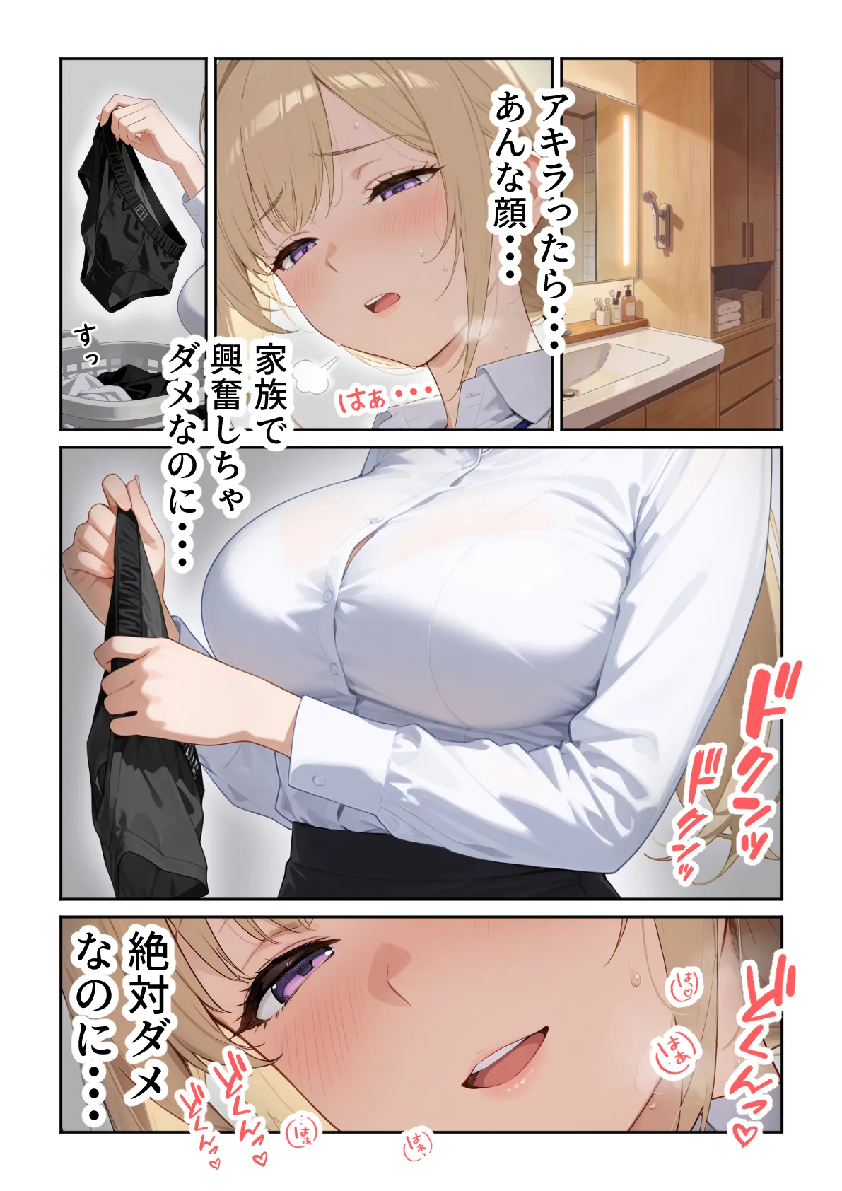 姉えっち ダウナー義姉に脅され…ブラコン姉に襲われる話 - 007