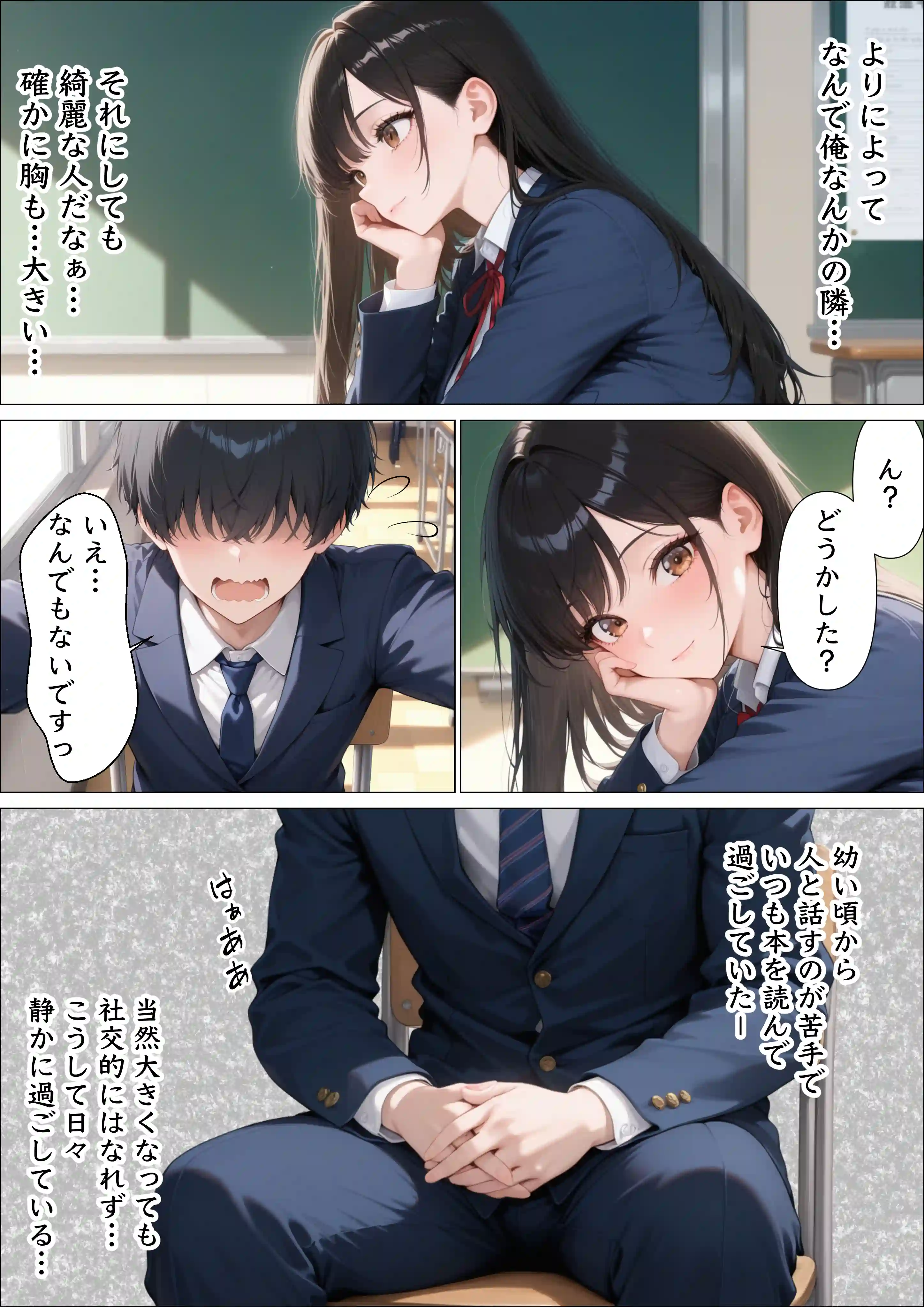 童貞陰キャが幼馴染の清楚系美女を何度も絶頂させたらセックスの虜になった話 - 004