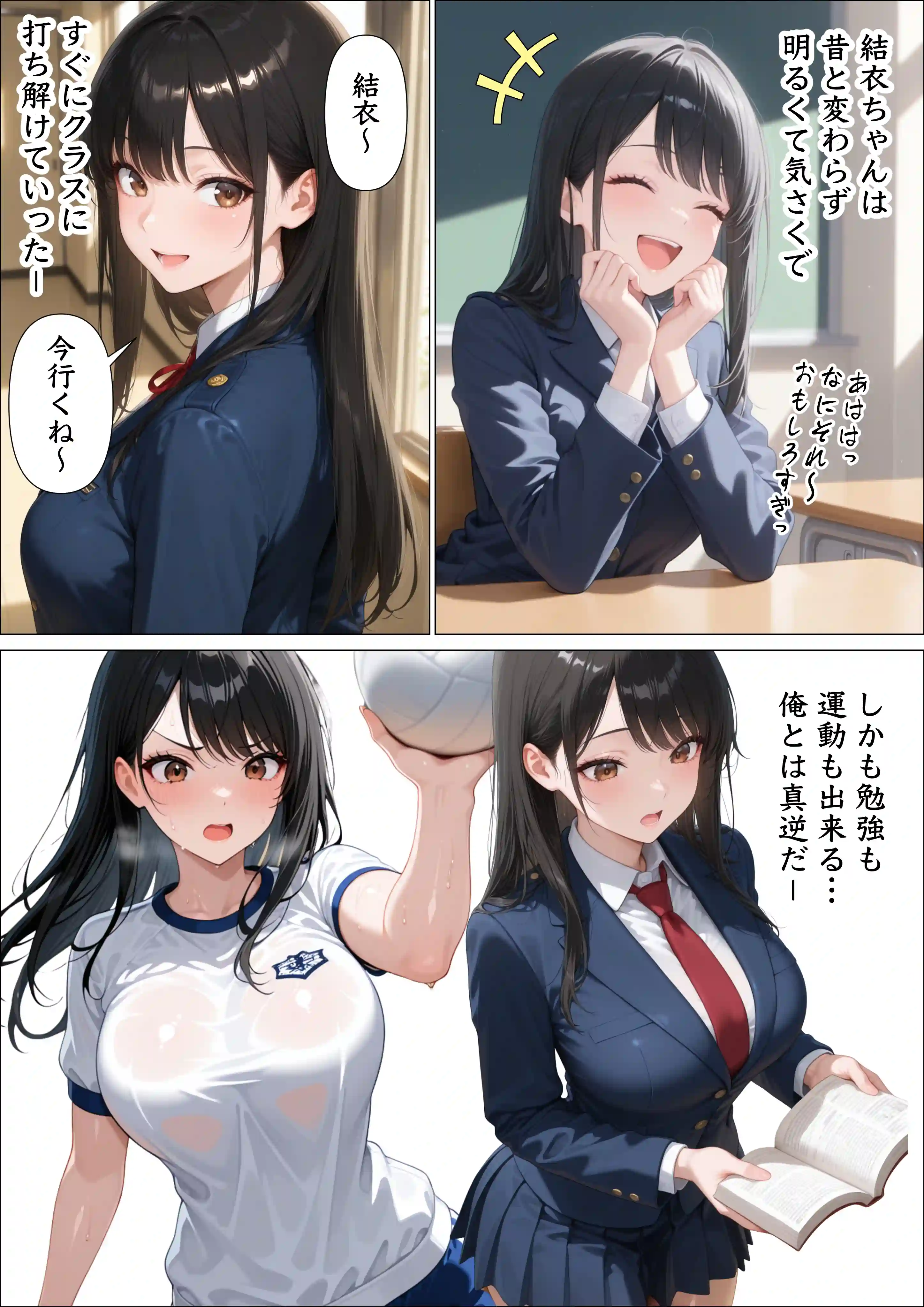 童貞陰キャが幼馴染の清楚系美女を何度も絶頂させたらセックスの虜になった話 - 011