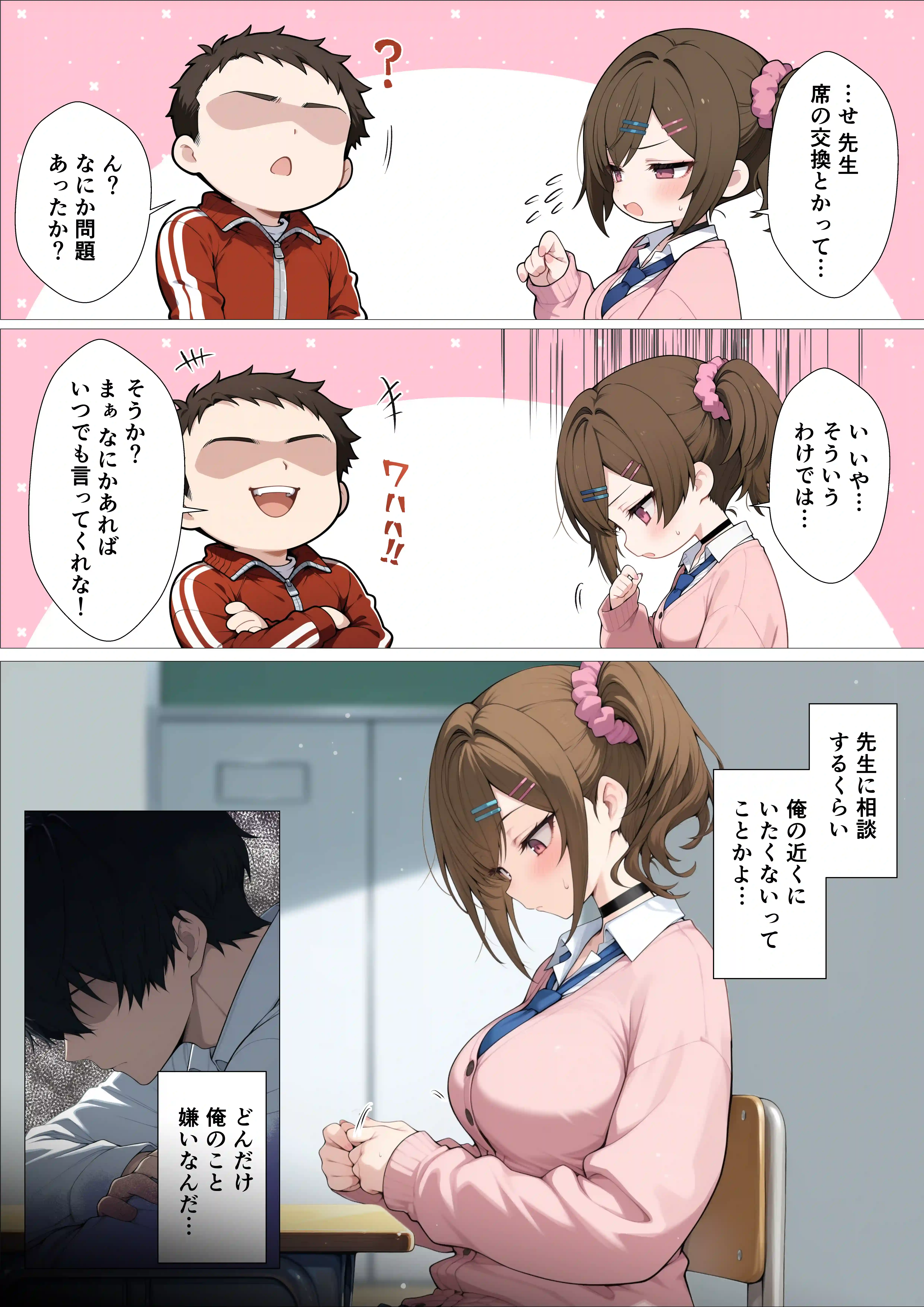 俺に近づくと発情しちゃう病気にかかったギャル幼馴染は誰にも相談できず俺で性欲を発散する - 008