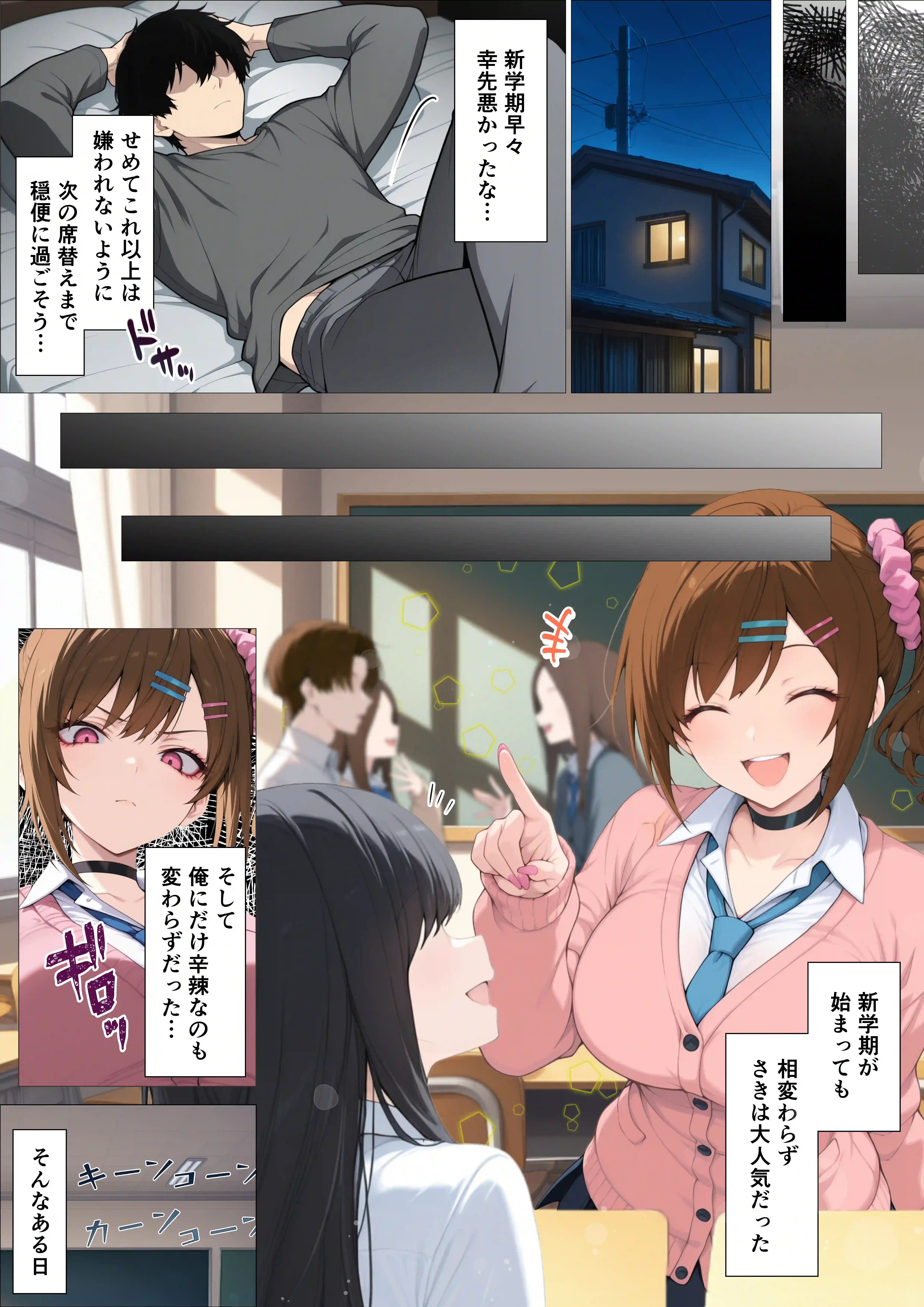 俺に近づくと発情しちゃう病気にかかったギャル幼馴染は誰にも相談できず俺で性欲を発散する - 009