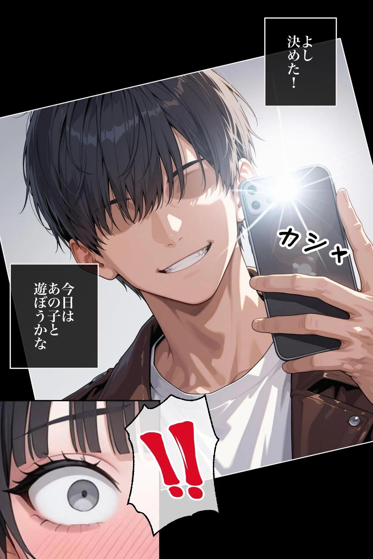 美女の身体の自由を奪う 魔法のスマホ - 004