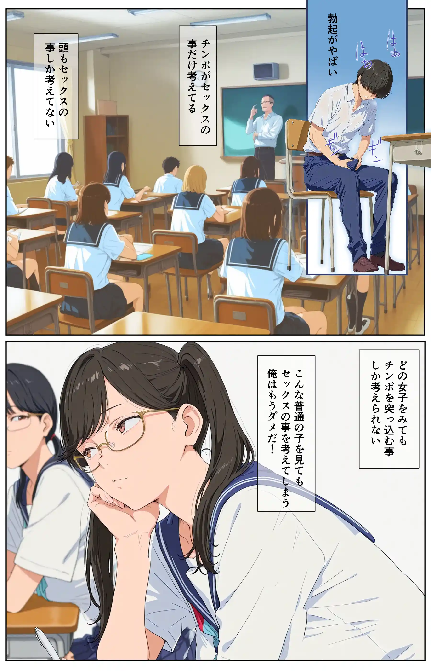 廊下にたちんぼが立つ学校 〜授業スキマ時間の立ちんぼサービス！清楚系からギャルまで即ハメOK 授業ベル鳴るまでイキまくり！ - 040