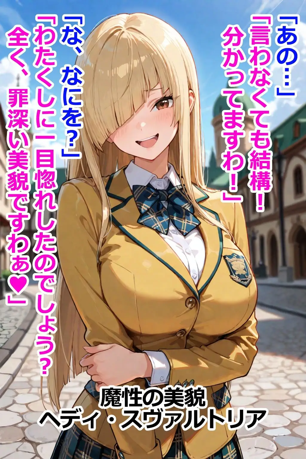 巨乳お嬢様はその男と会話してはいけない2 即堕ち2コマ - 006