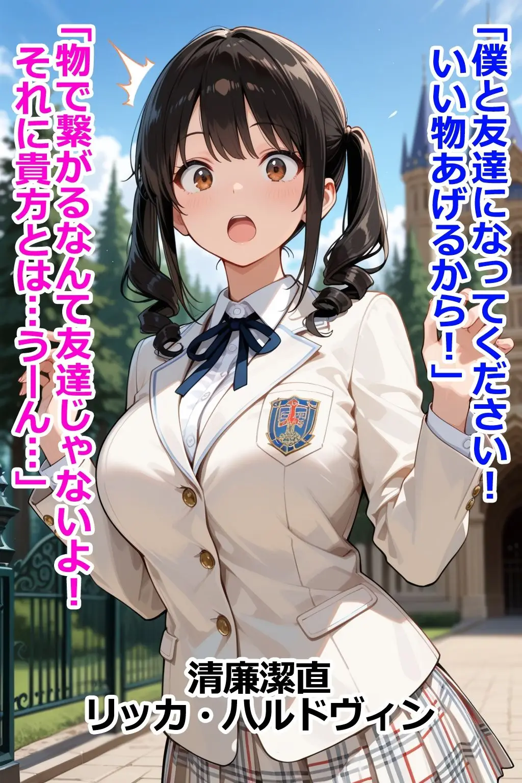 巨乳お嬢様はその男と会話してはいけない2 即堕ち2コマ - 007