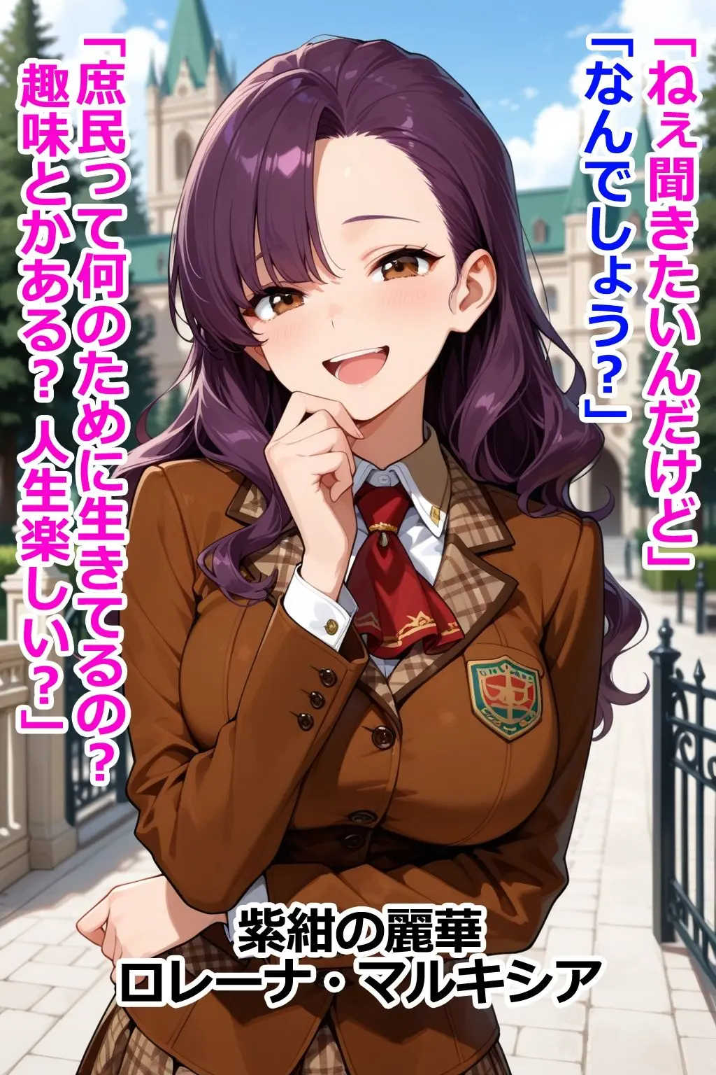 巨乳お嬢様はその男と会話してはいけない2 即堕ち2コマ - 008