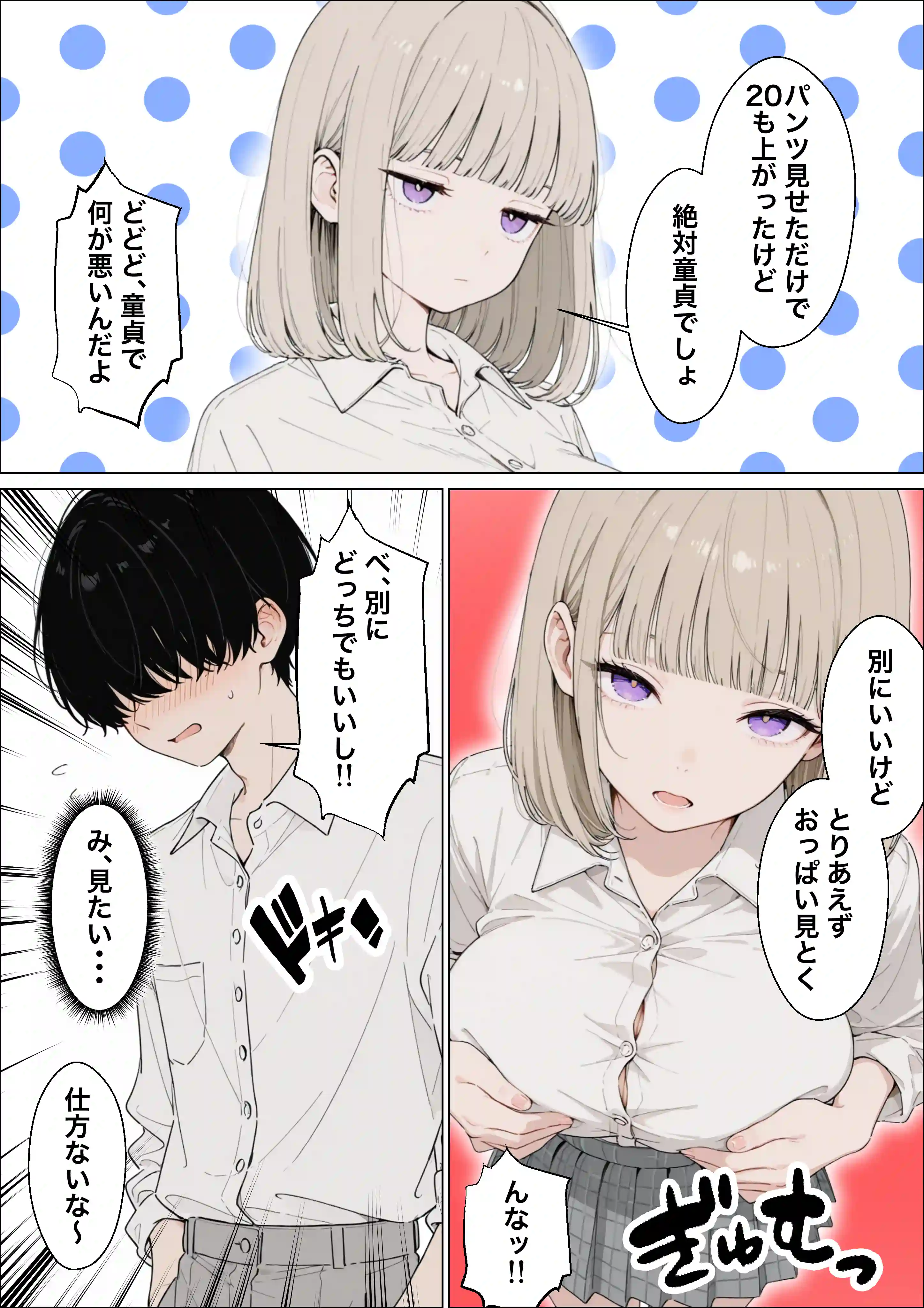 お金好きのダウナーギャルと賞金1000万懸け興奮度メーター我慢バトルで潮だくセックス - 020