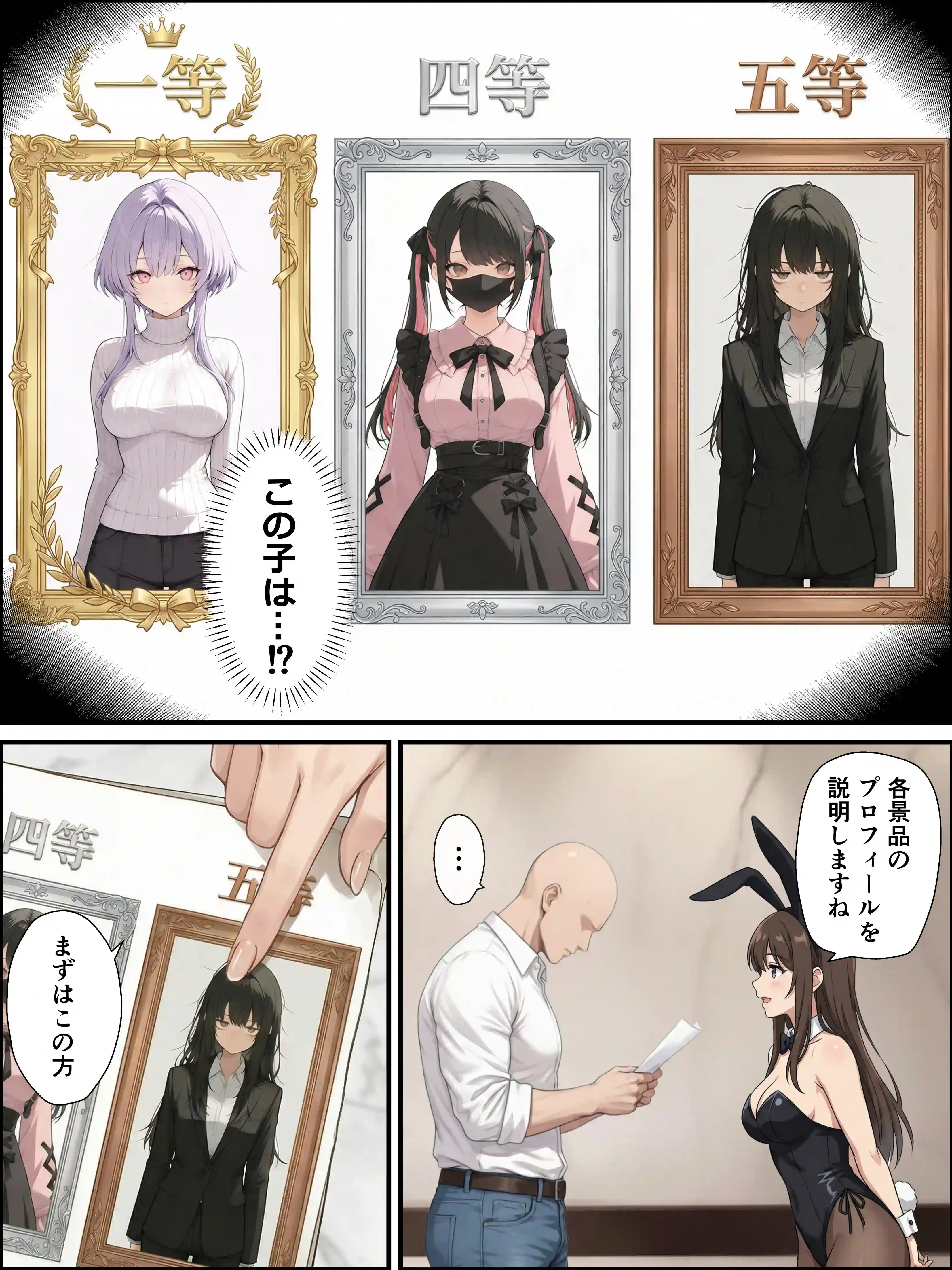 一獲千女〜女が当たる宝くじで一等を当てた男〜【片想いしていた同級生編】 - 007