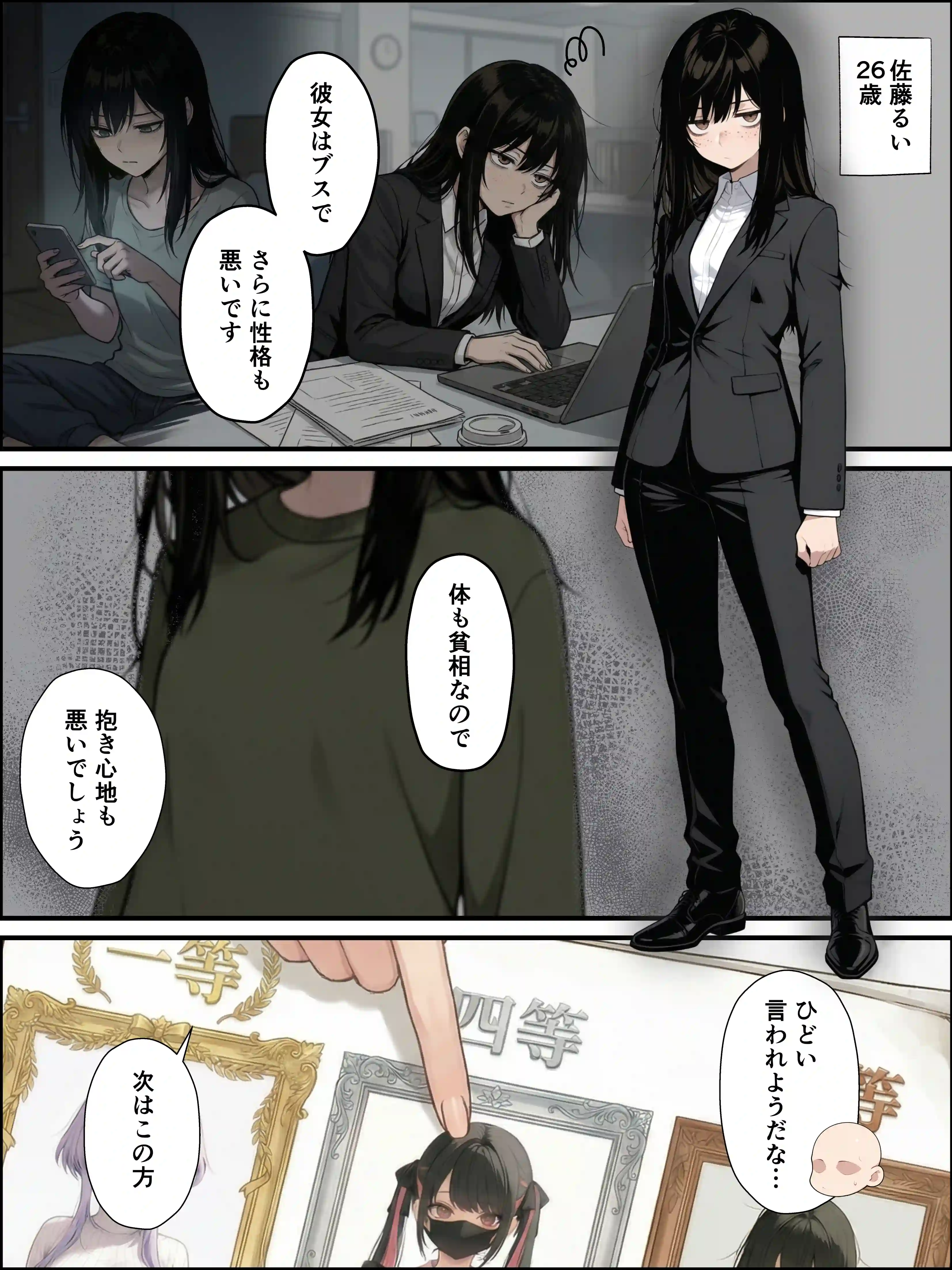 一獲千女〜女が当たる宝くじで一等を当てた男〜【片想いしていた同級生編】 - 008