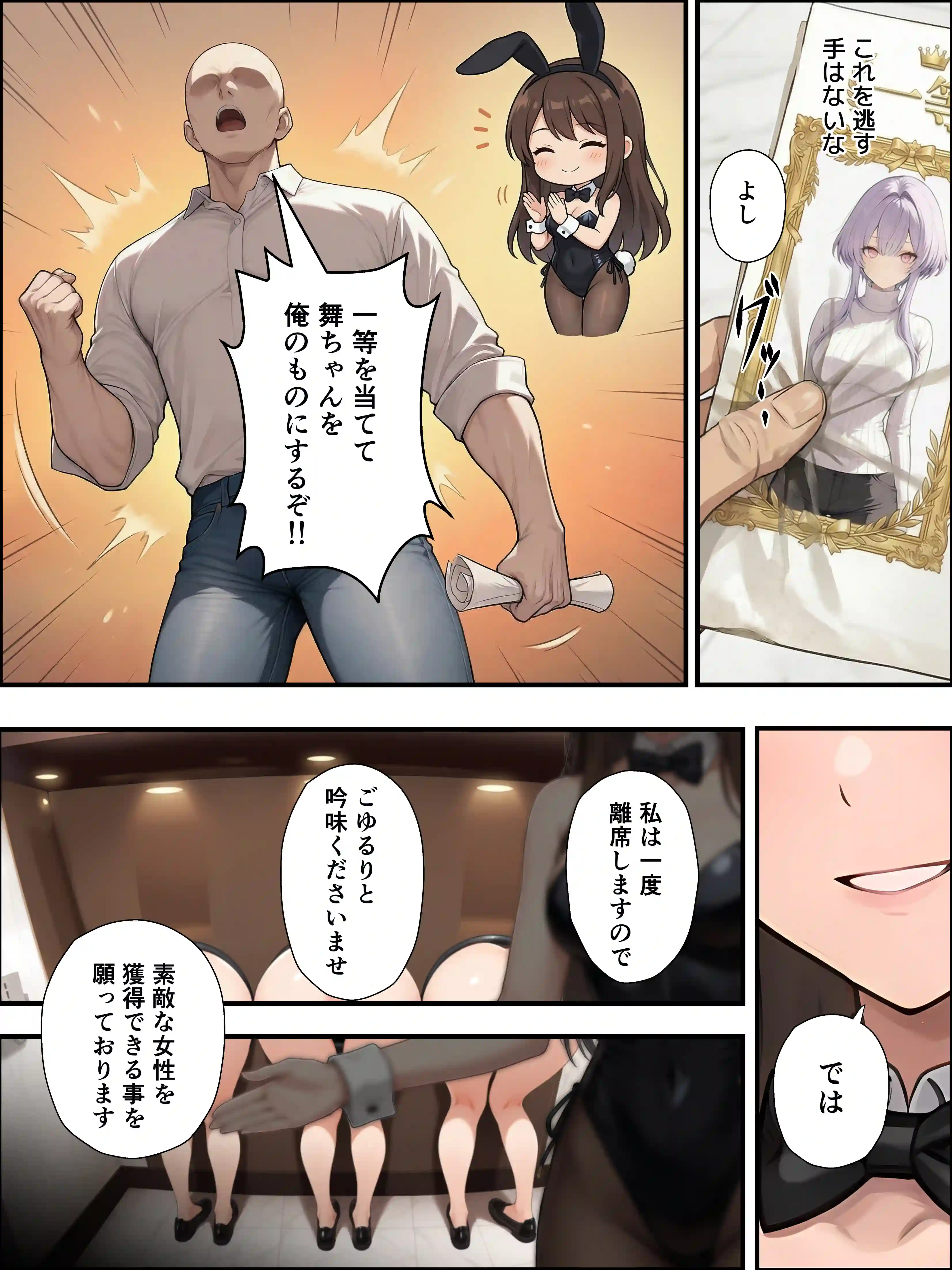 一獲千女〜女が当たる宝くじで一等を当てた男〜【片想いしていた同級生編】 - 011