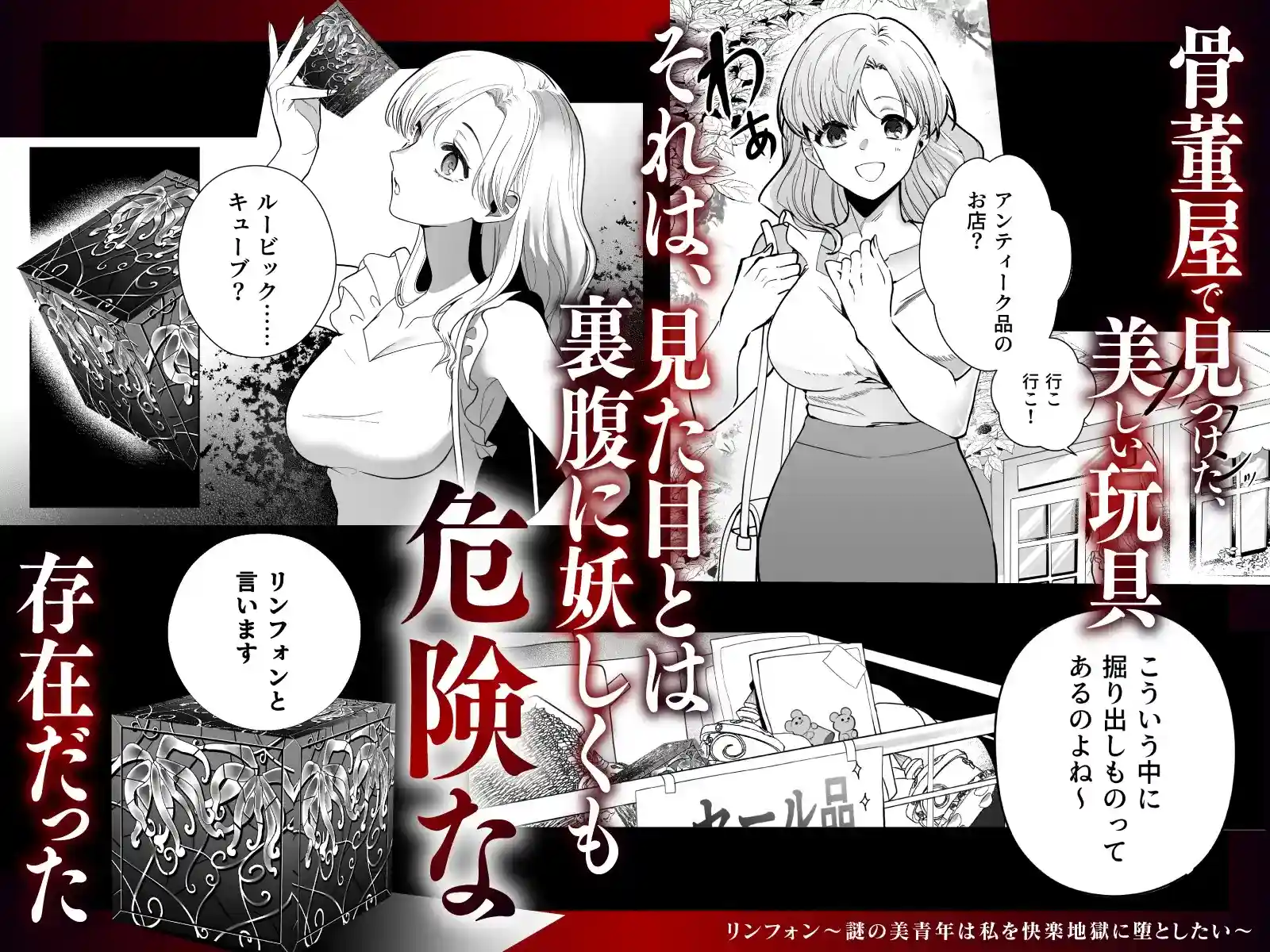 リンフォン ～謎の美青年は私を快楽地獄に堕としたい～ - 002