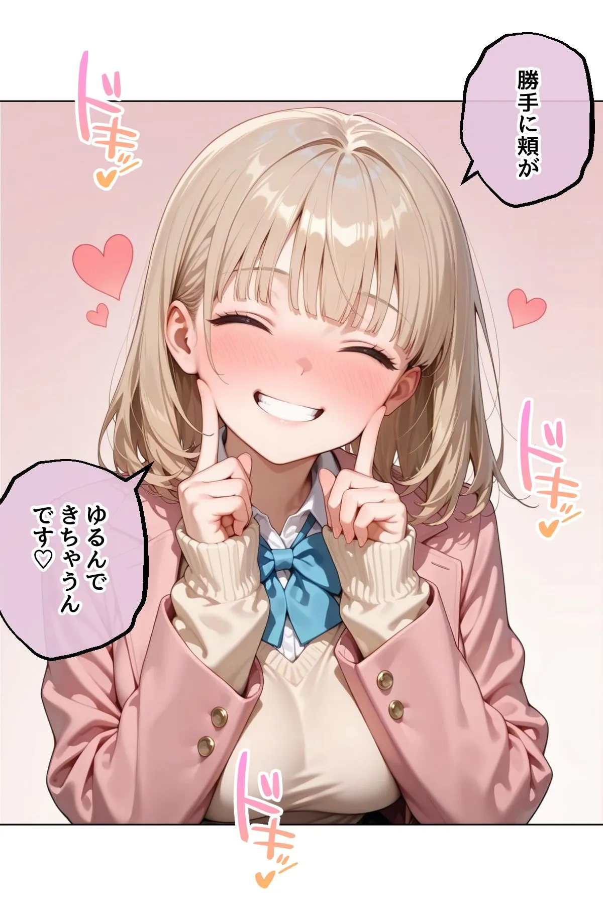 笑顔が可愛い巨乳の後輩彼女と、めちゃくちゃS◯Xする - 003