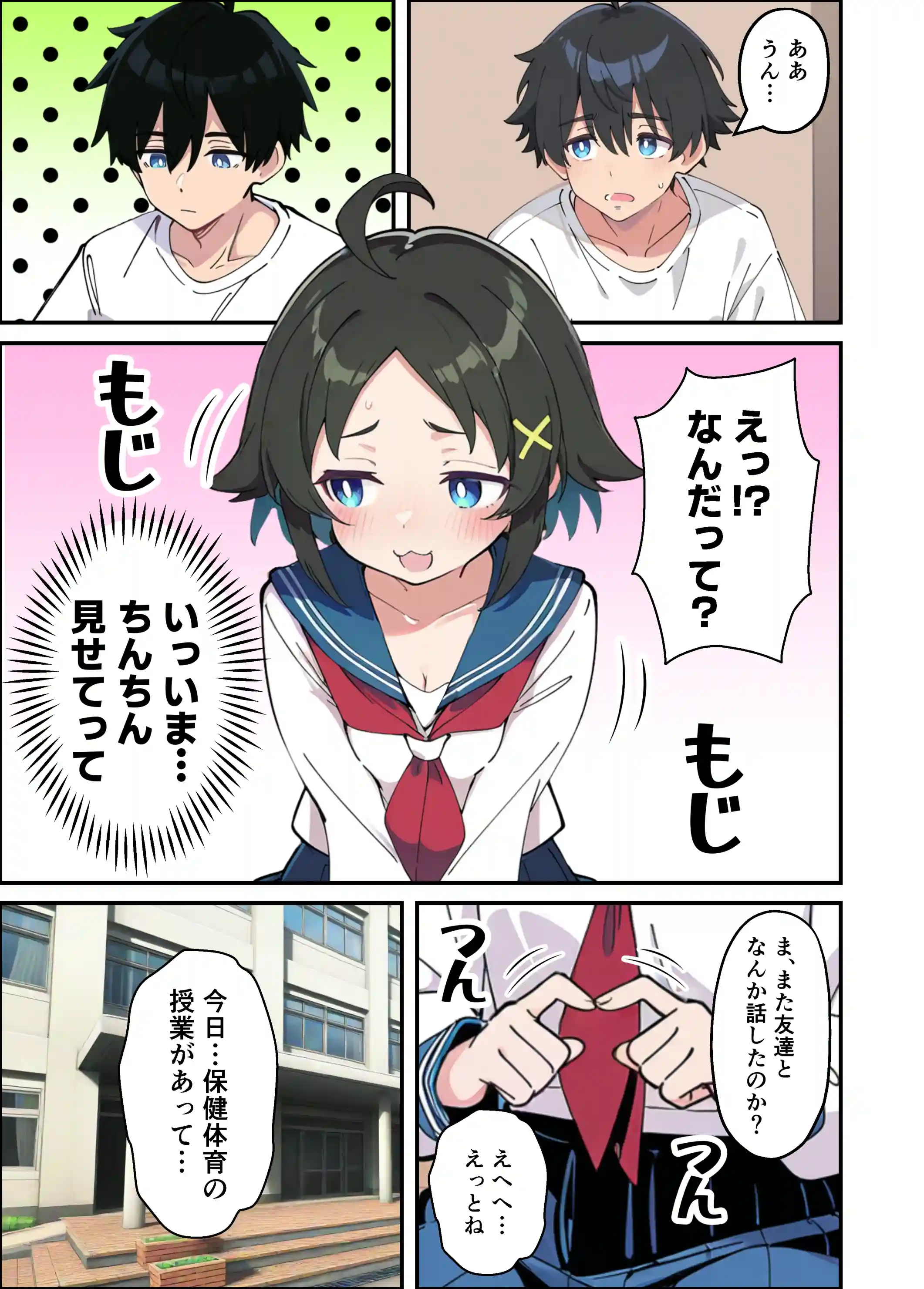 性に好奇心旺盛な妹と実践形式で性教育して中出しえっちする話 - 008