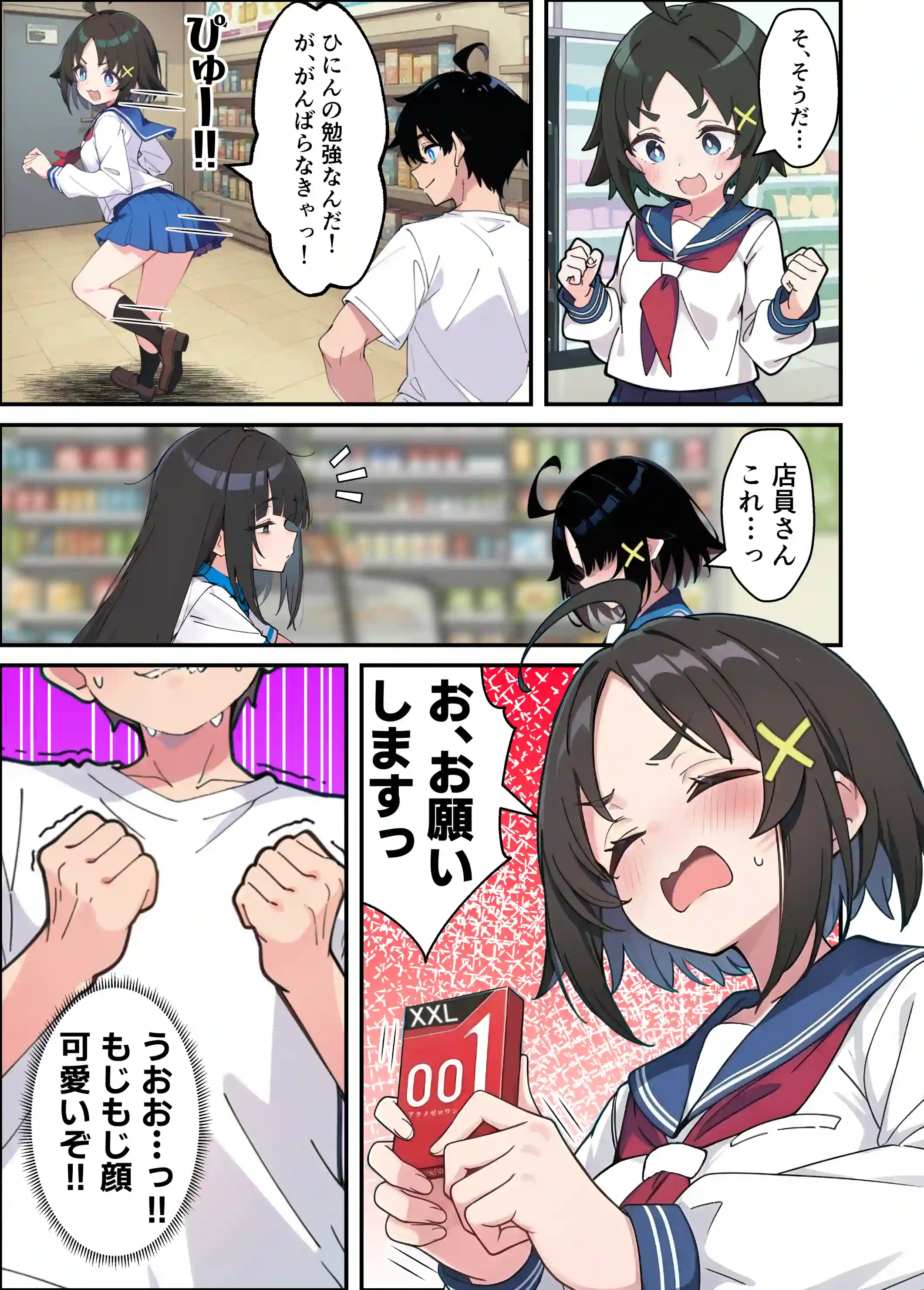 性に好奇心旺盛な妹と実践形式で性教育して中出しえっちする話 - 062