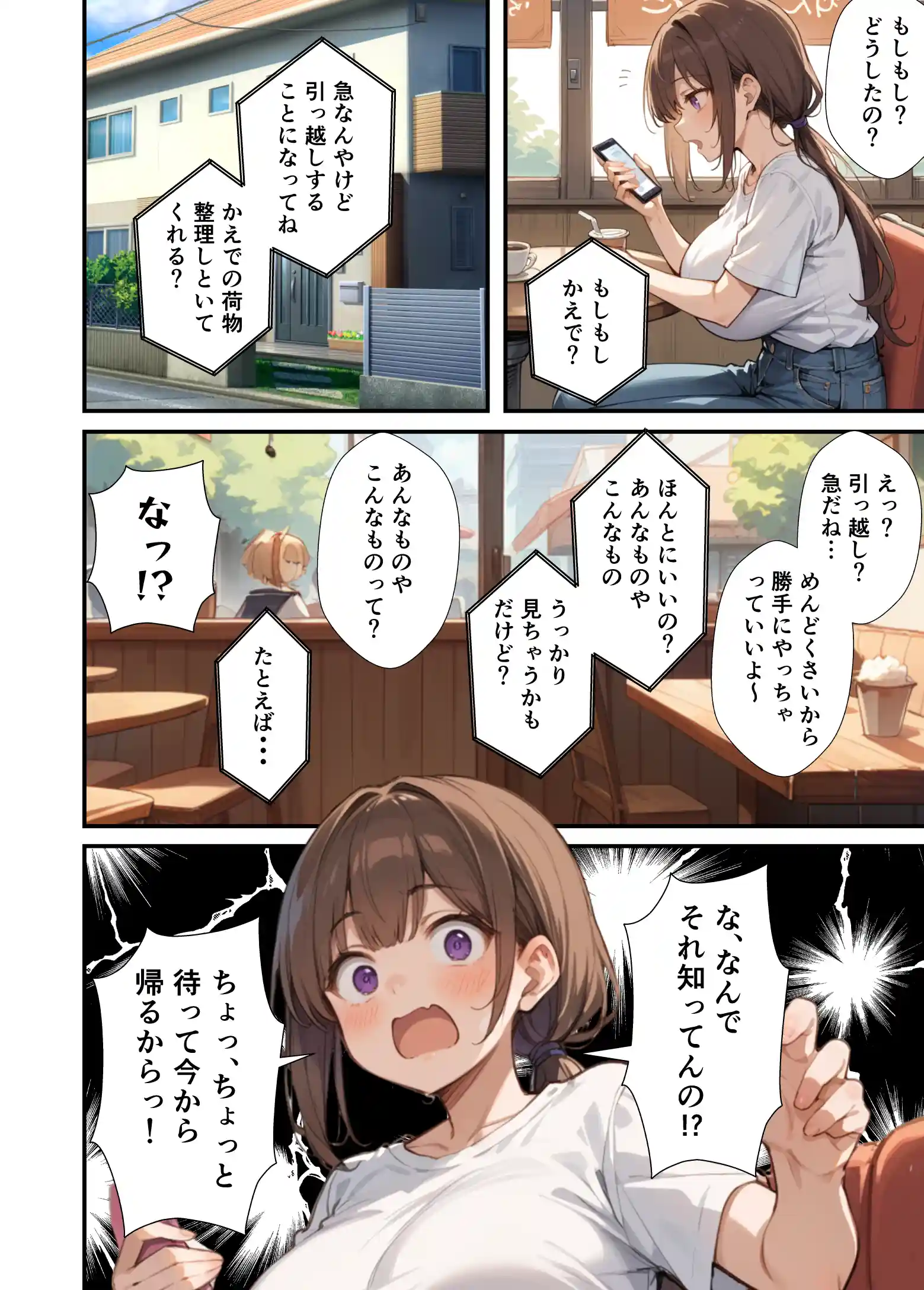 セックスレスに悩む若妻（30）12年ぶりに制服を着てイチャラブセックスする - 005