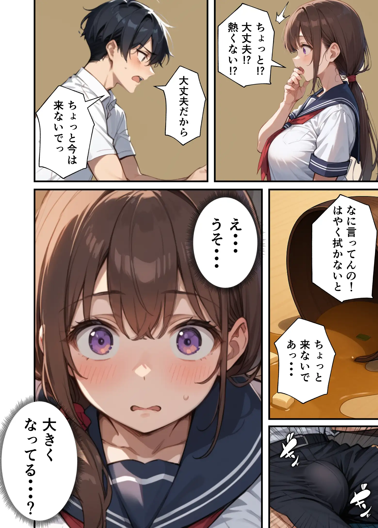 セックスレスに悩む若妻（30）12年ぶりに制服を着てイチャラブセックスする - 017