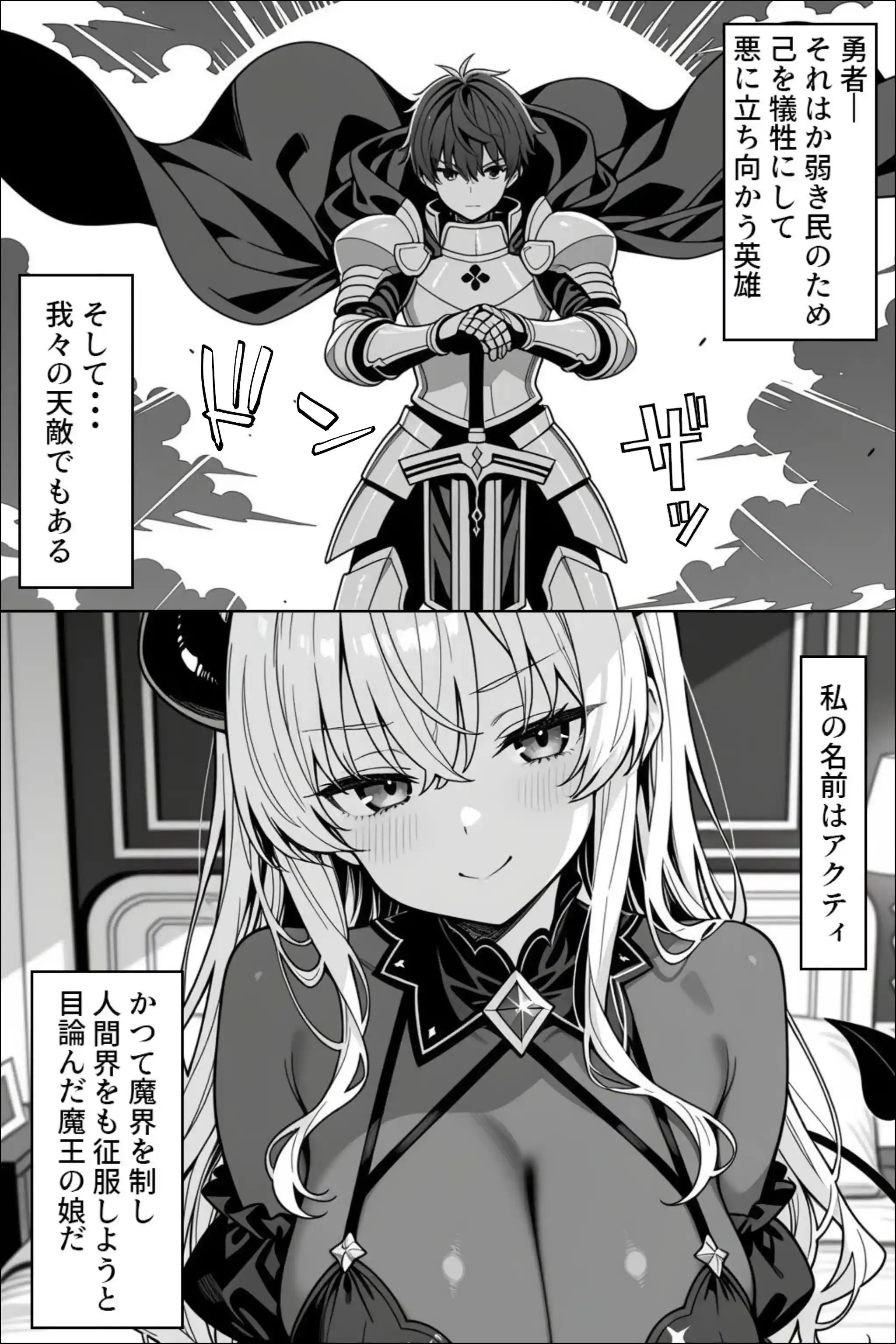 魔王の娘のサキュバスをメンエスで討伐する話 - 002