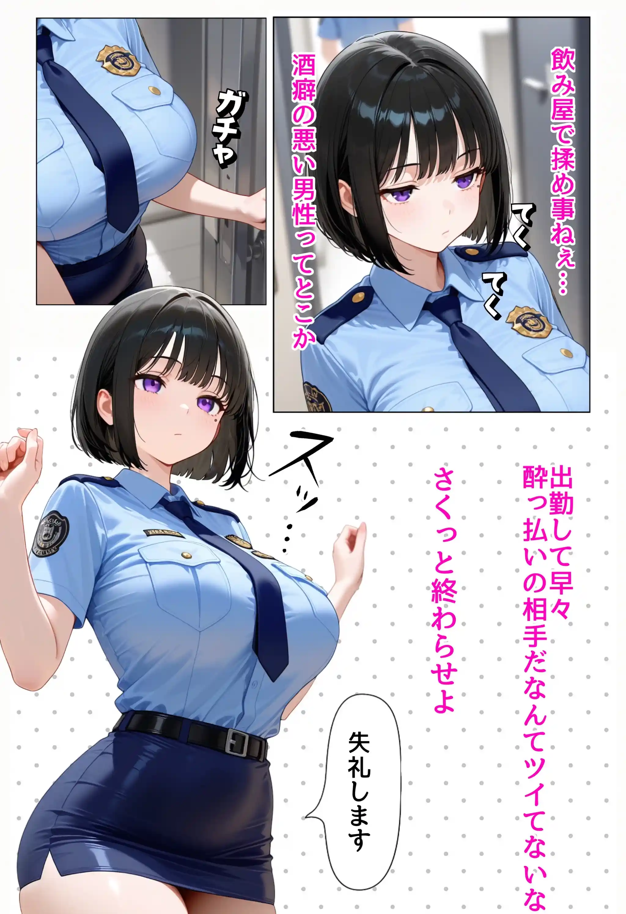 強気な裏アカ警察官を潮だくセックスでわからせたので再教育して完堕ちさせる話 - 020