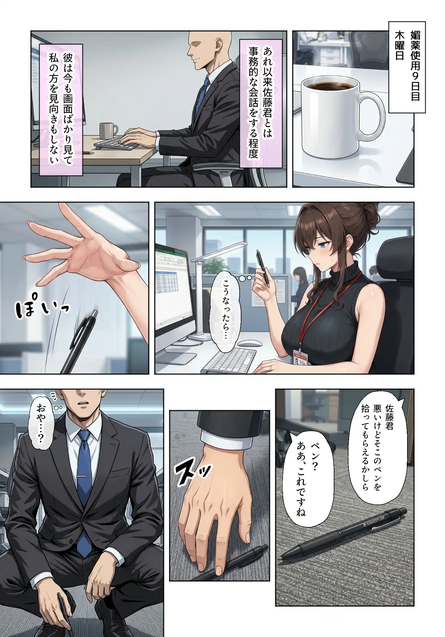 人妻女上司（39）に毎日一滴だけ媚薬を盛ってみた - 026