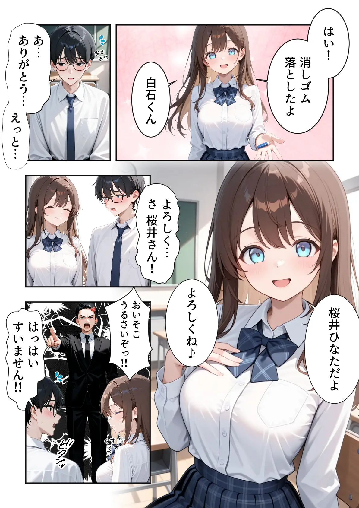 いじめられていた陰キャのボクが1軍ギャル達に中出し報復する話 〜メス堕ちリバース - 007