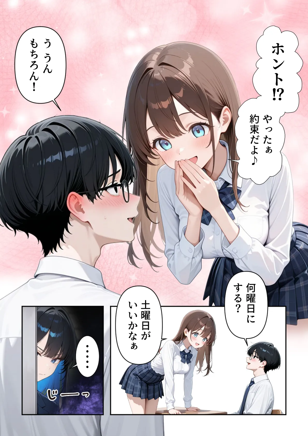 いじめられていた陰キャのボクが1軍ギャル達に中出し報復する話 〜メス堕ちリバース - 010